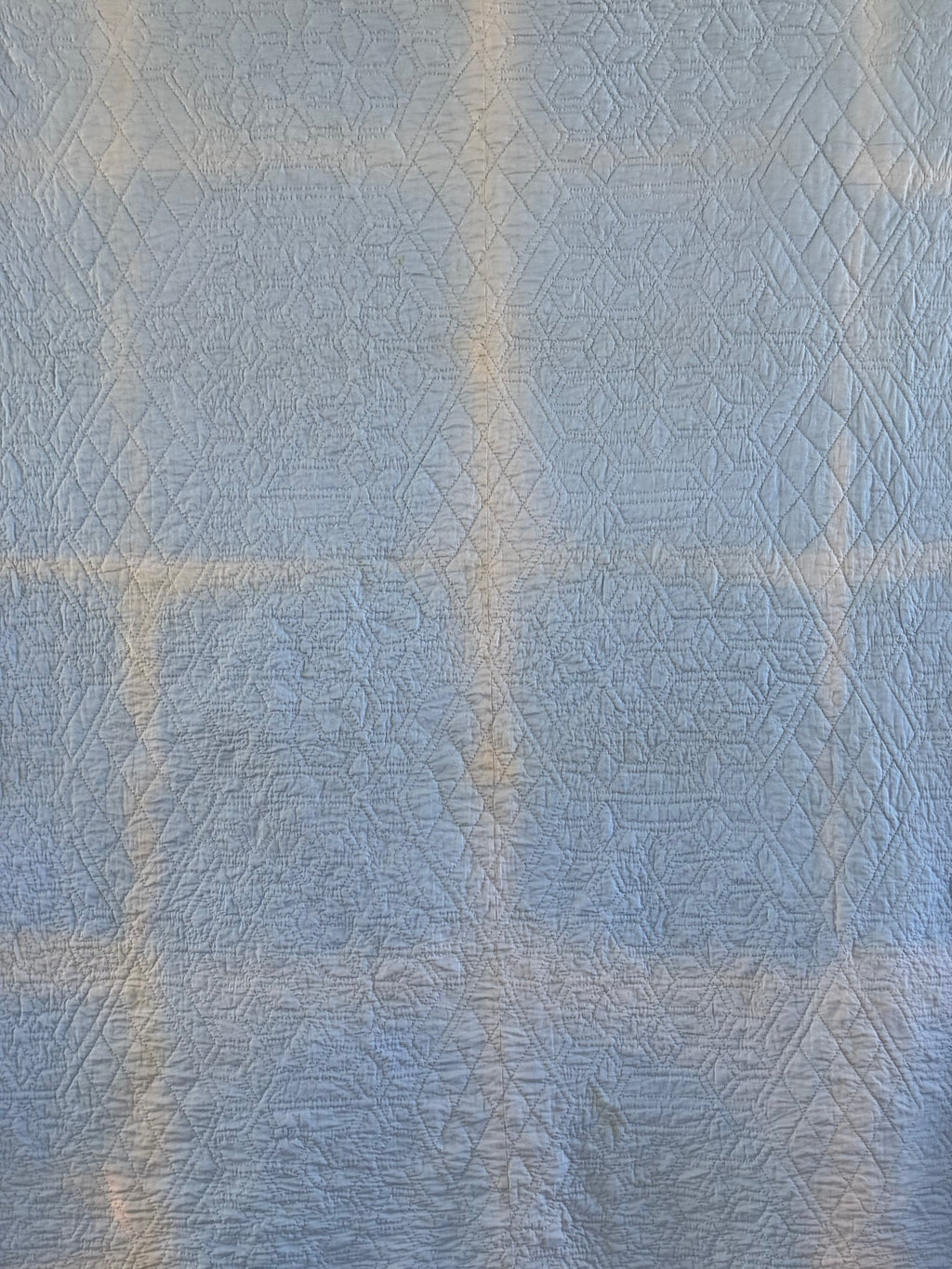 Vintage Blue Seven Sister's Quilt **SOLD**