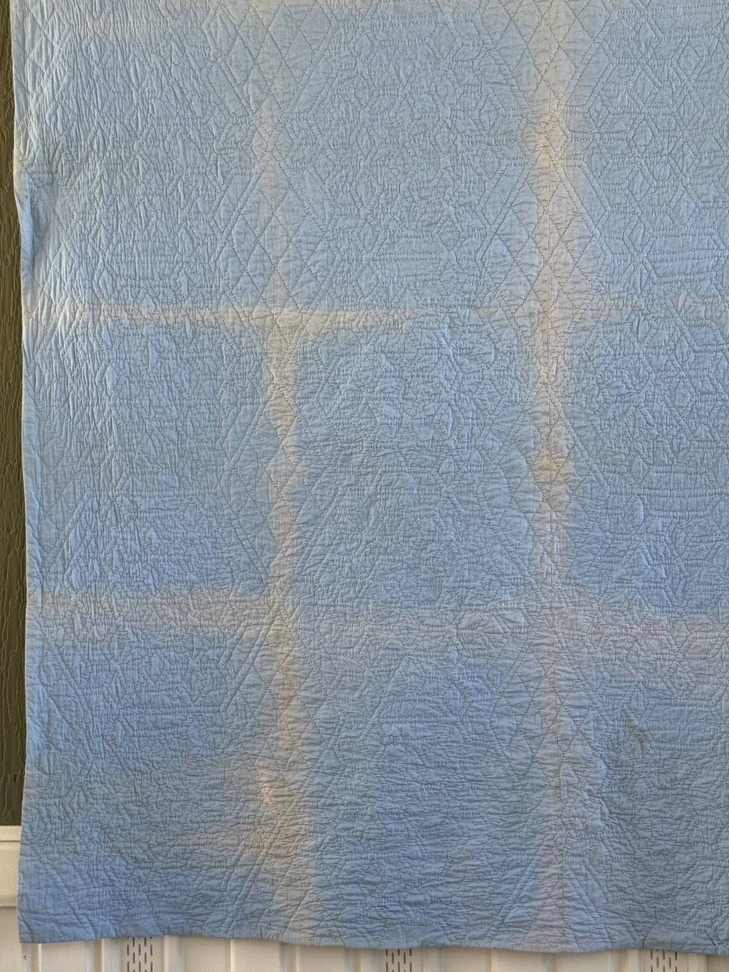 Vintage Blue Seven Sister's Quilt **SOLD**