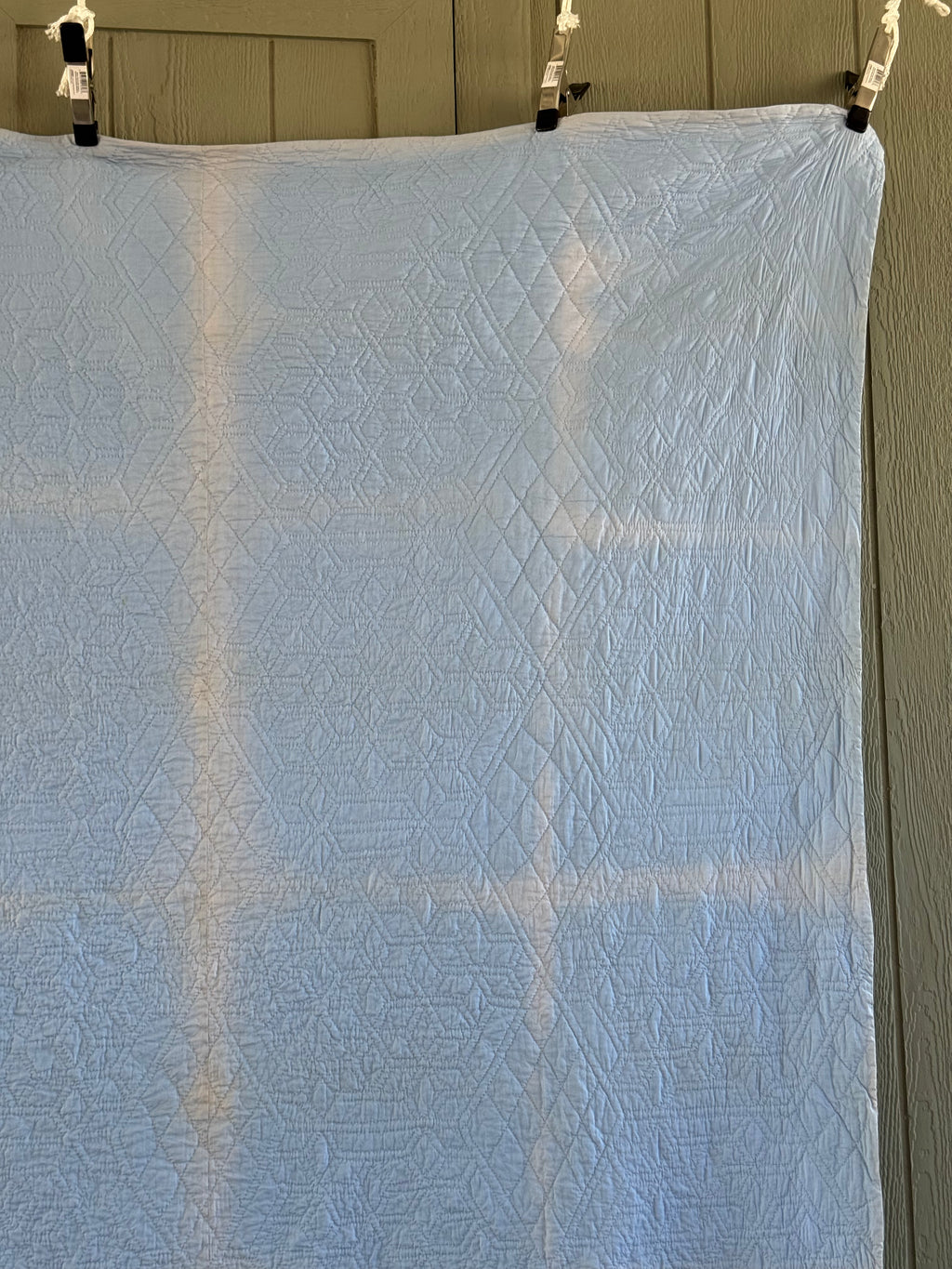 Vintage Blue Seven Sister's Quilt **SOLD**