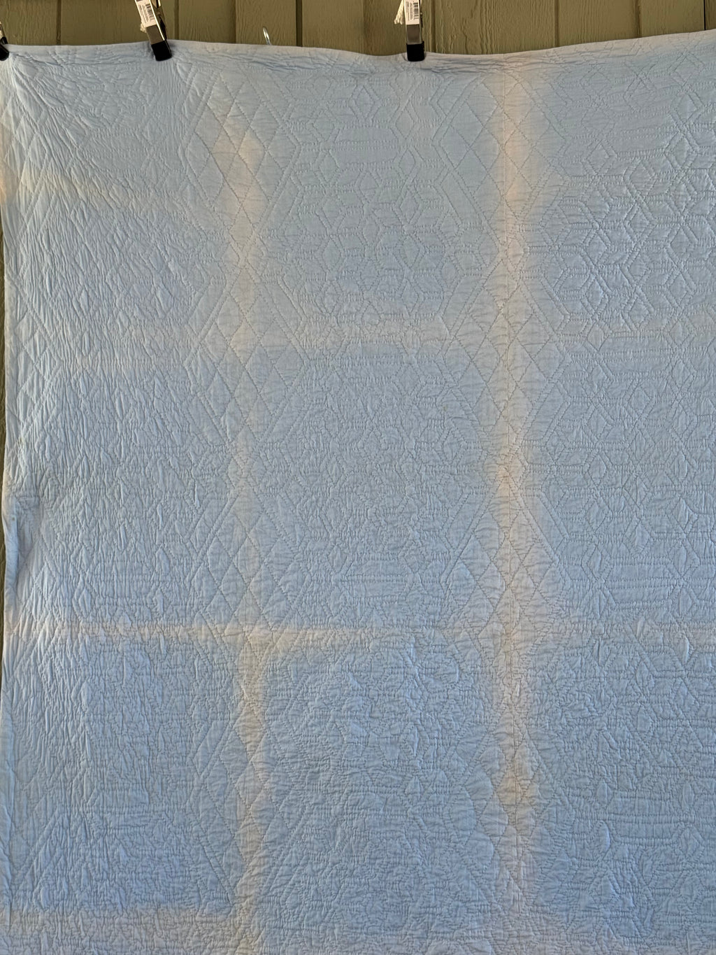 Vintage Blue Seven Sister's Quilt **SOLD**