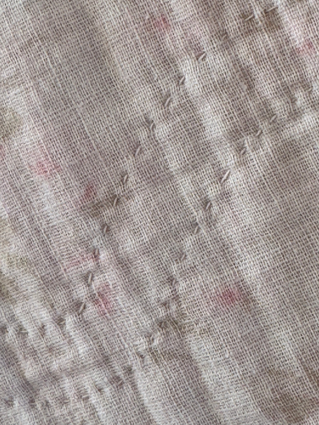 Vintage Edie's Quilt - Inscription with date
