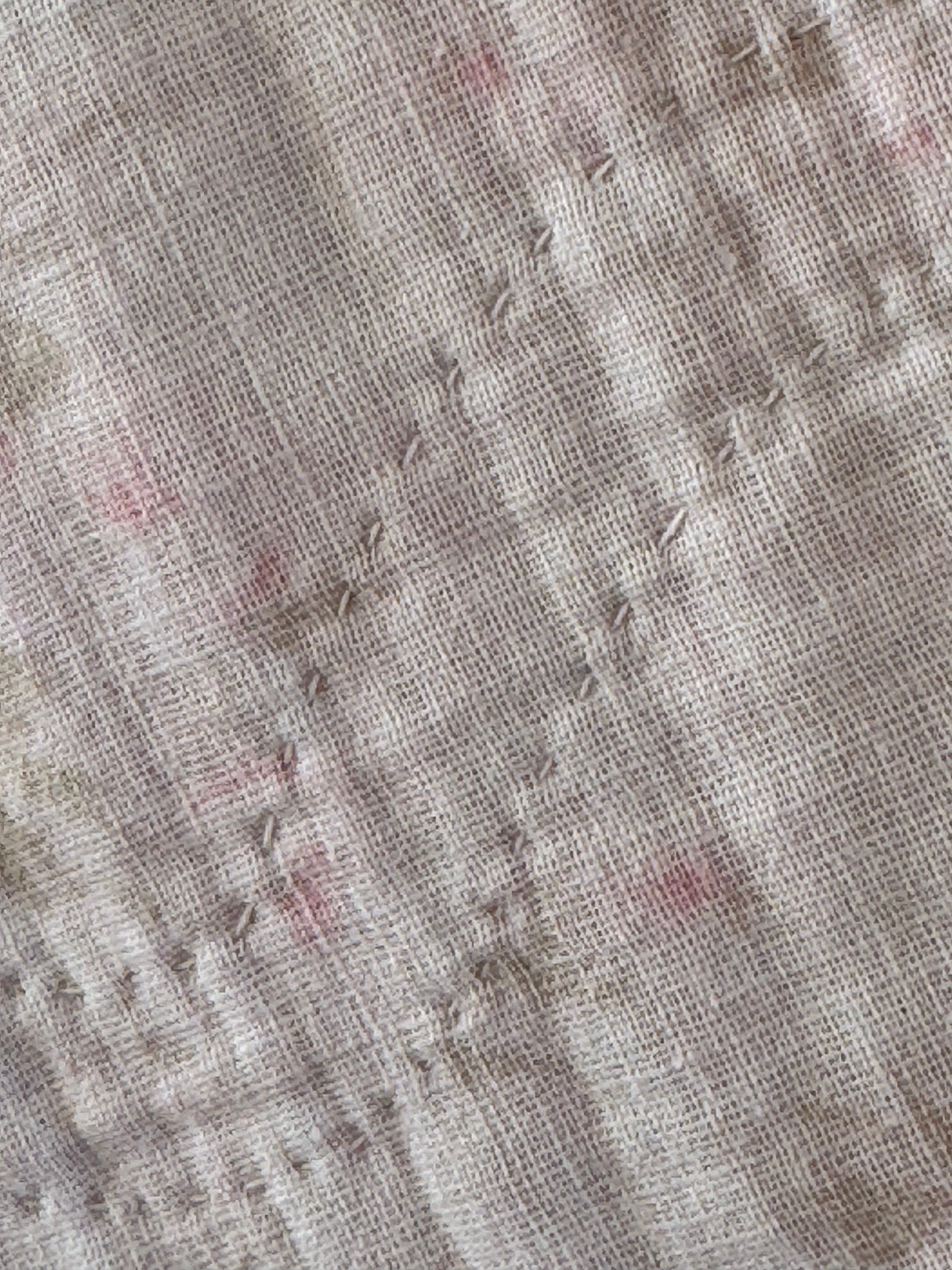 Vintage Edie's Quilt - Inscription with date