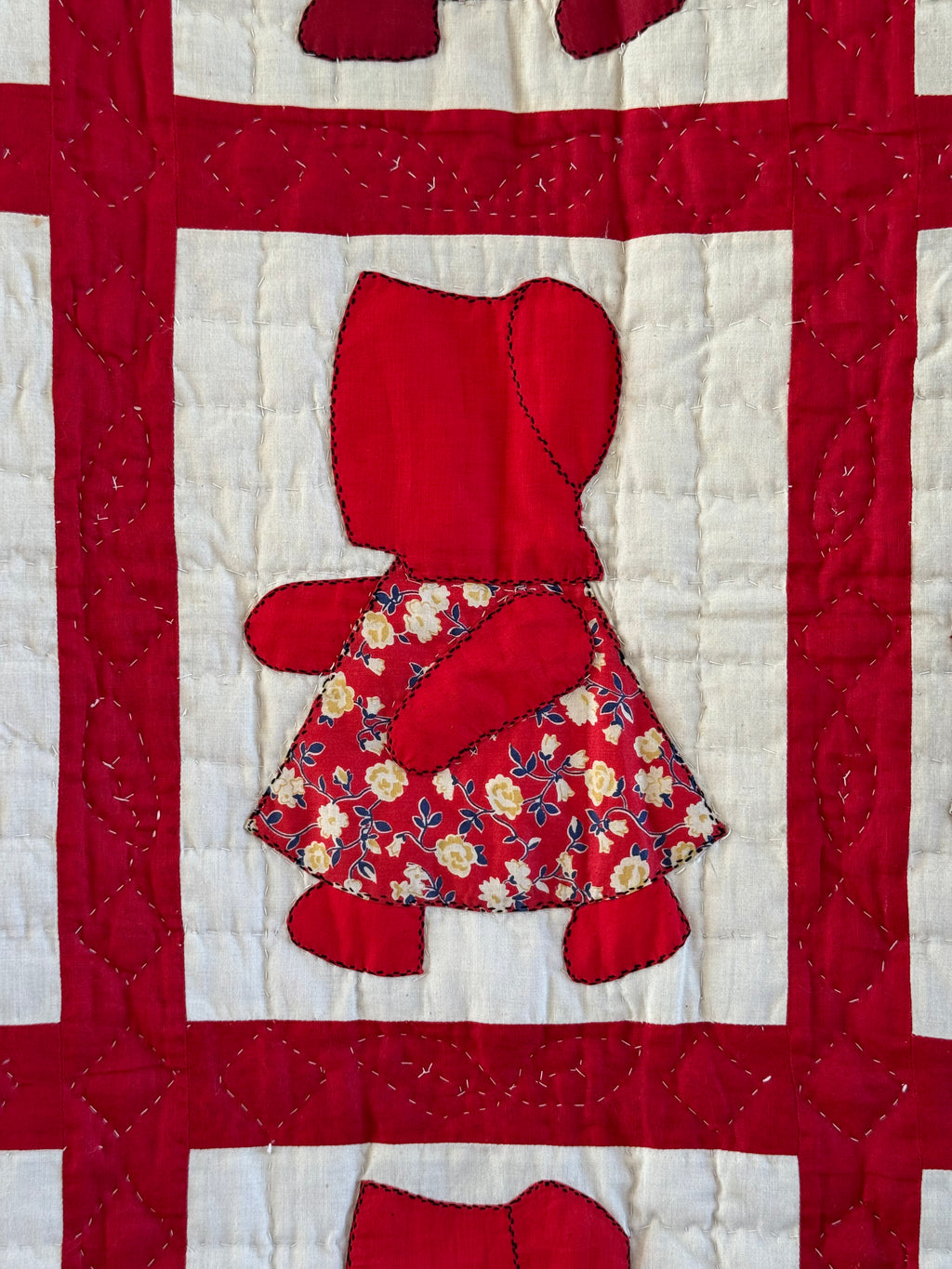Vintage Red Sunbonnet Sue