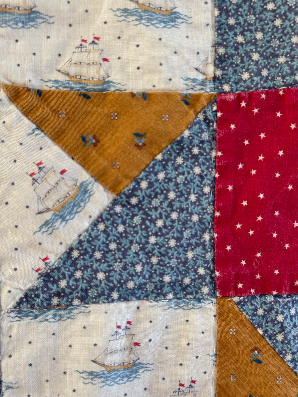 Vintage Ohio Star Quilt