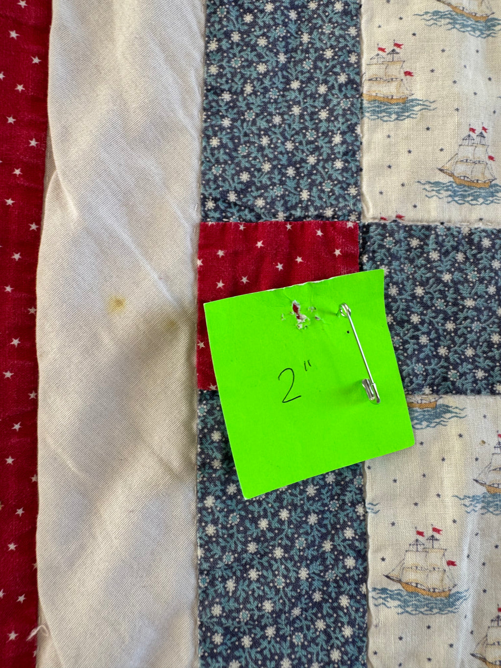 Vintage Ohio Star Quilt