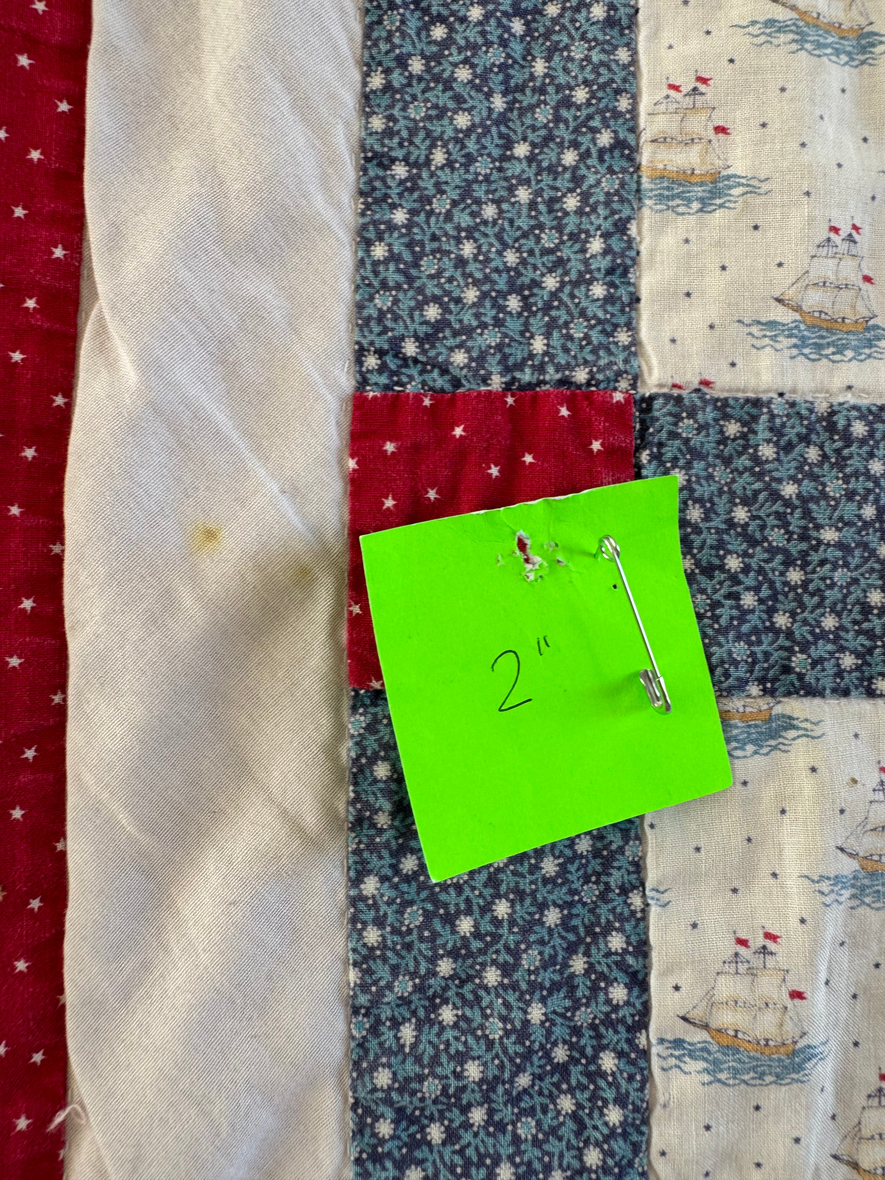 Vintage Ohio Star Quilt