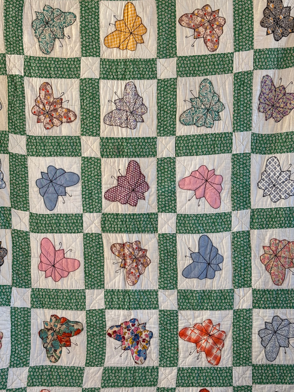 The Butterfly Kaleidoscope Quilt **SOLD**