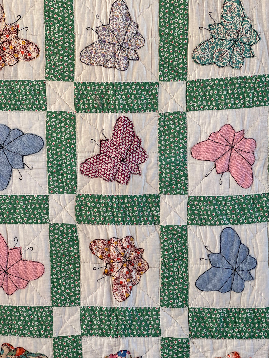 The Butterfly Kaleidoscope Quilt **SOLD**