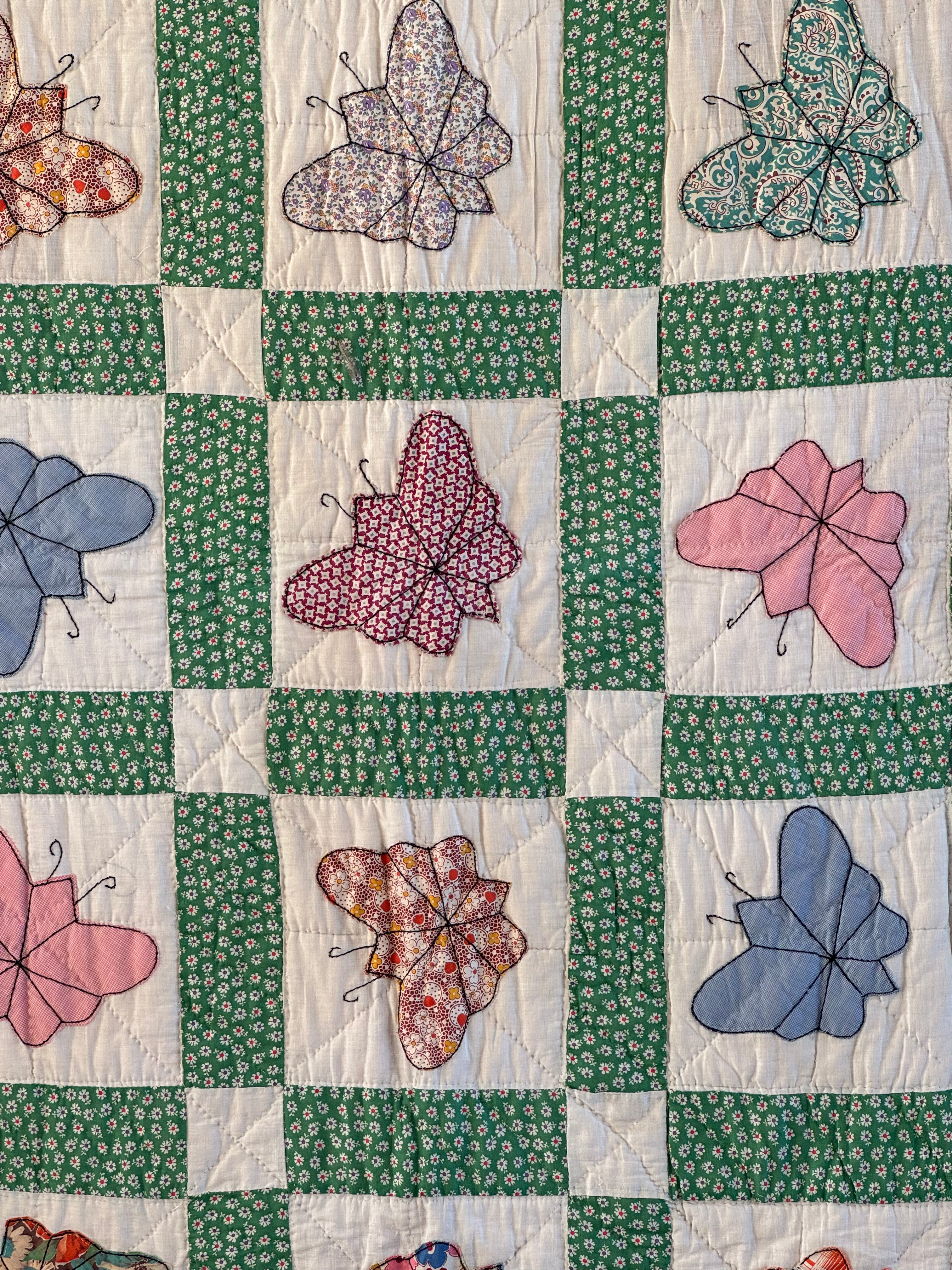 The Butterfly Kaleidoscope Quilt **SOLD**