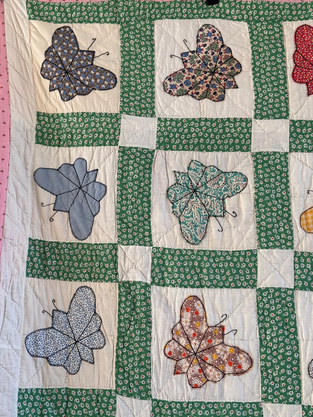 The Butterfly Kaleidoscope Quilt **SOLD**