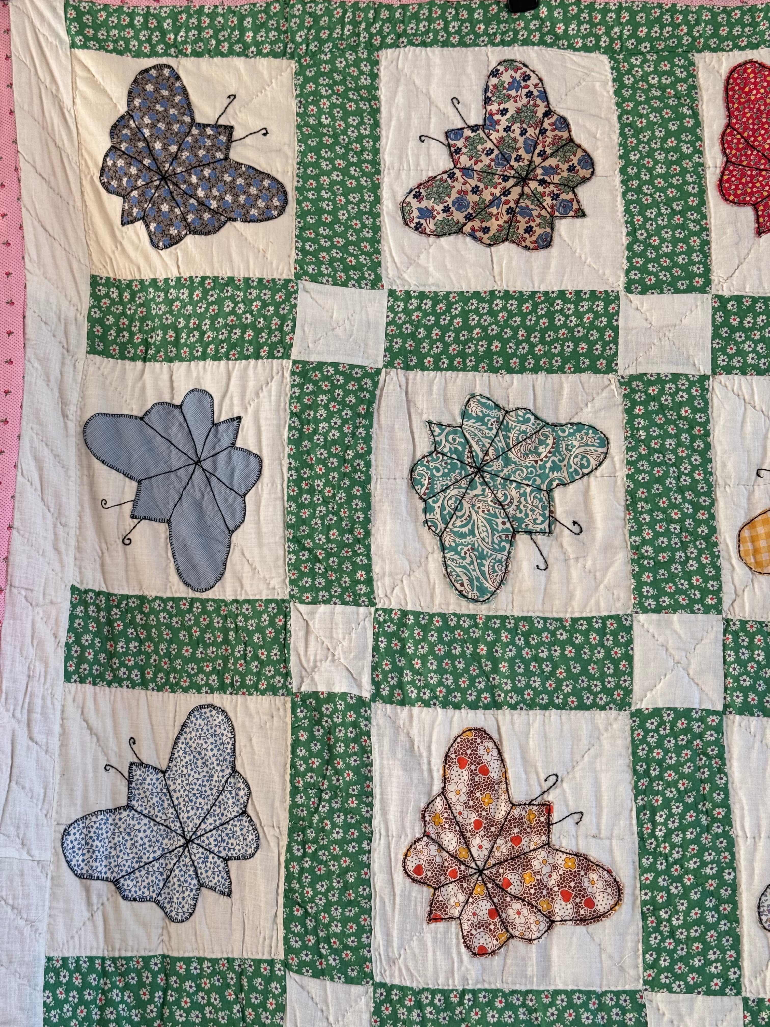 The Butterfly Kaleidoscope Quilt **SOLD**
