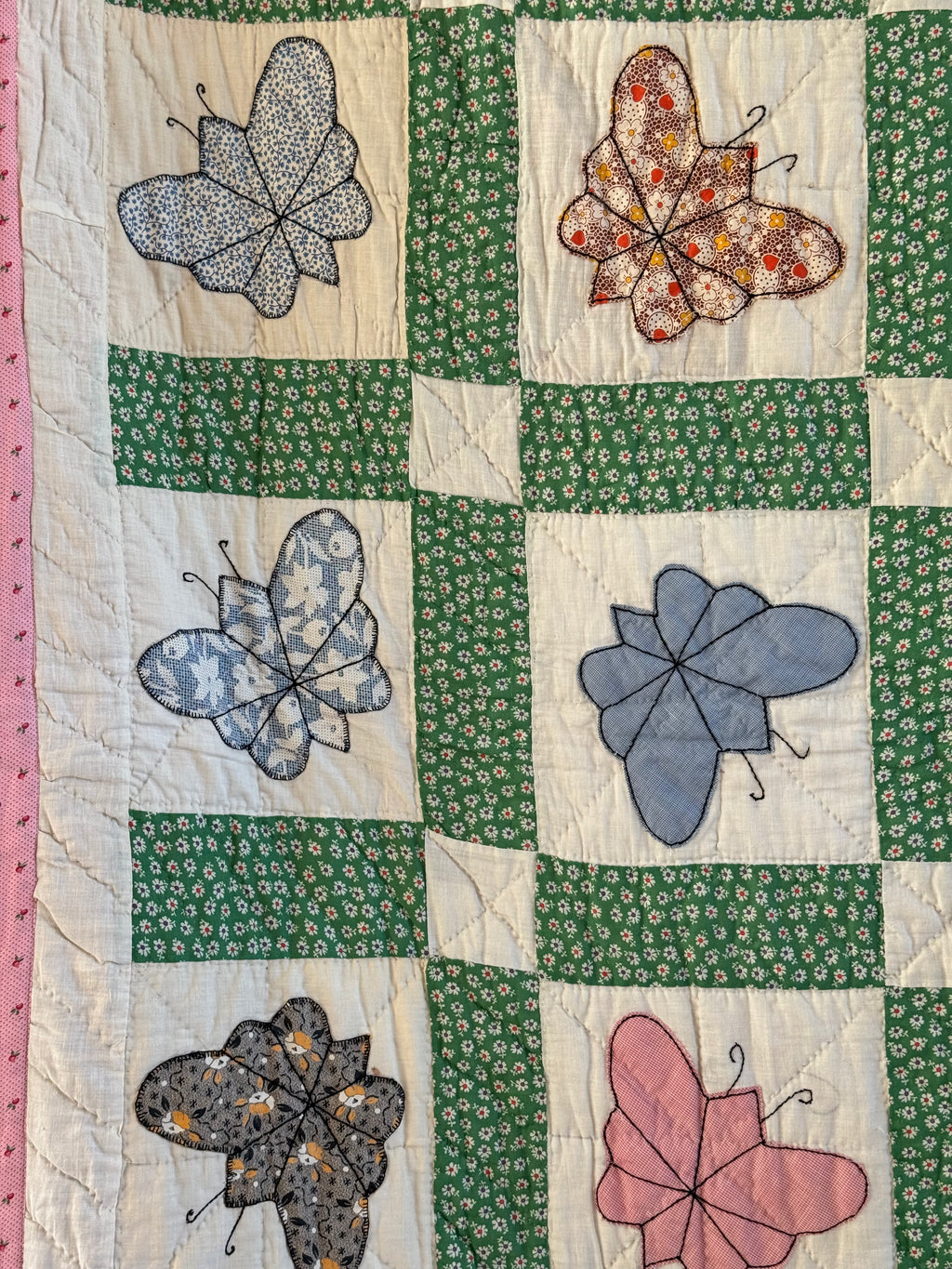 The Butterfly Kaleidoscope Quilt **SOLD**