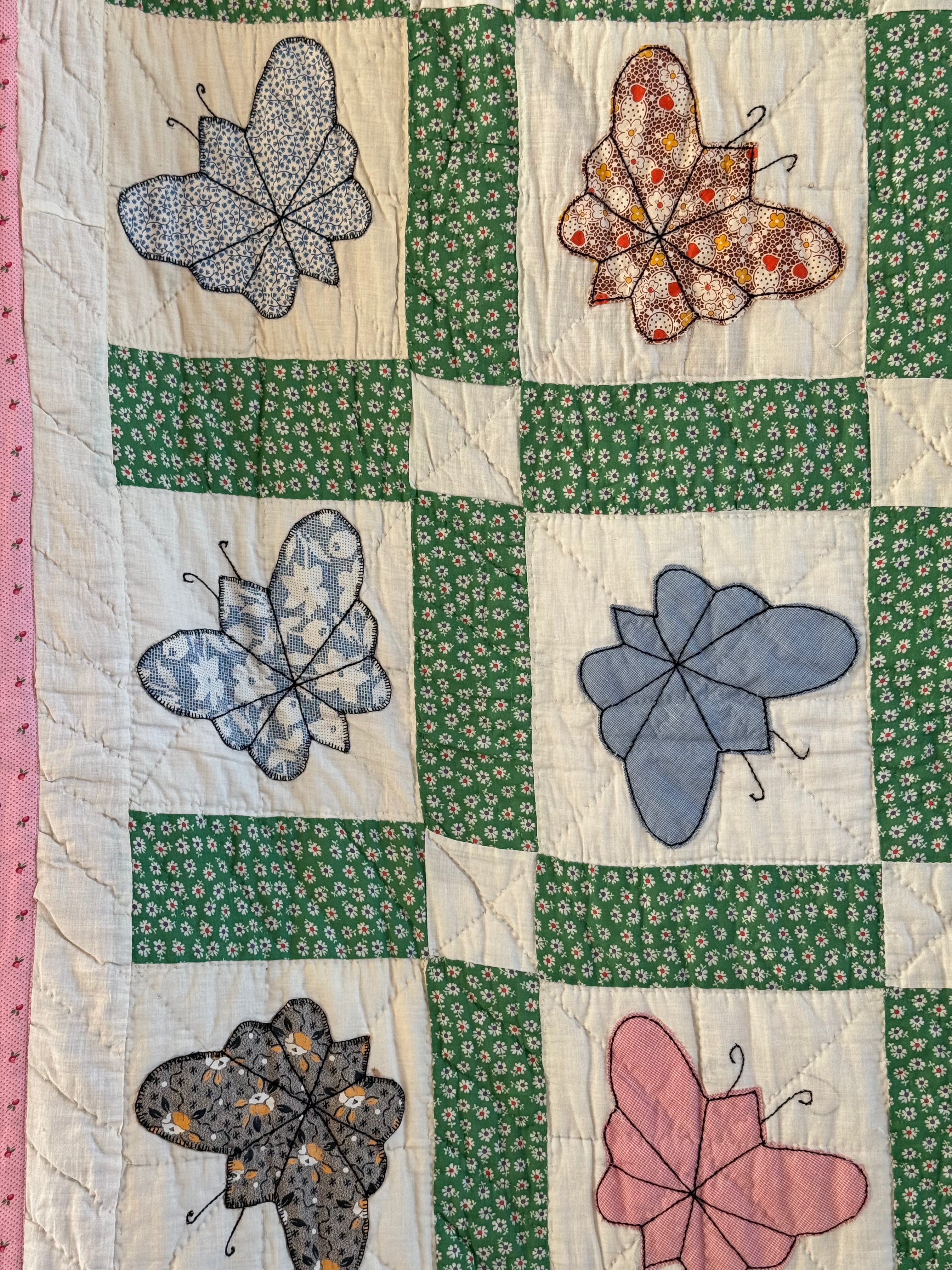 The Butterfly Kaleidoscope Quilt **SOLD**