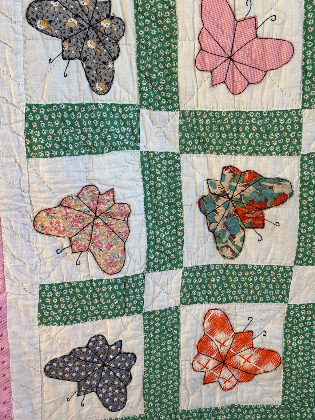 The Butterfly Kaleidoscope Quilt **SOLD**