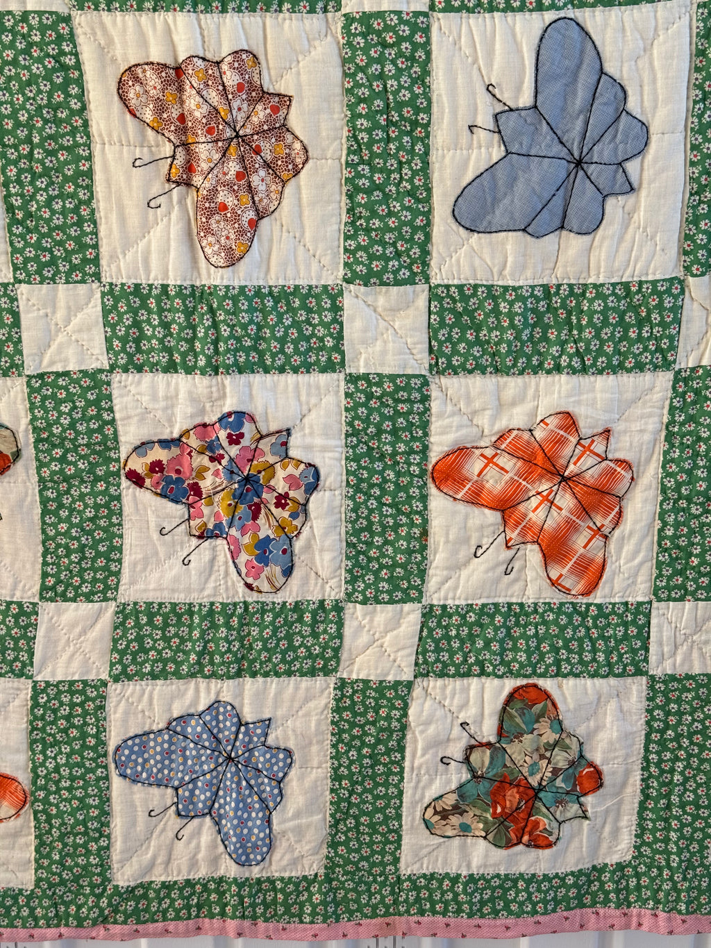 The Butterfly Kaleidoscope Quilt **SOLD**