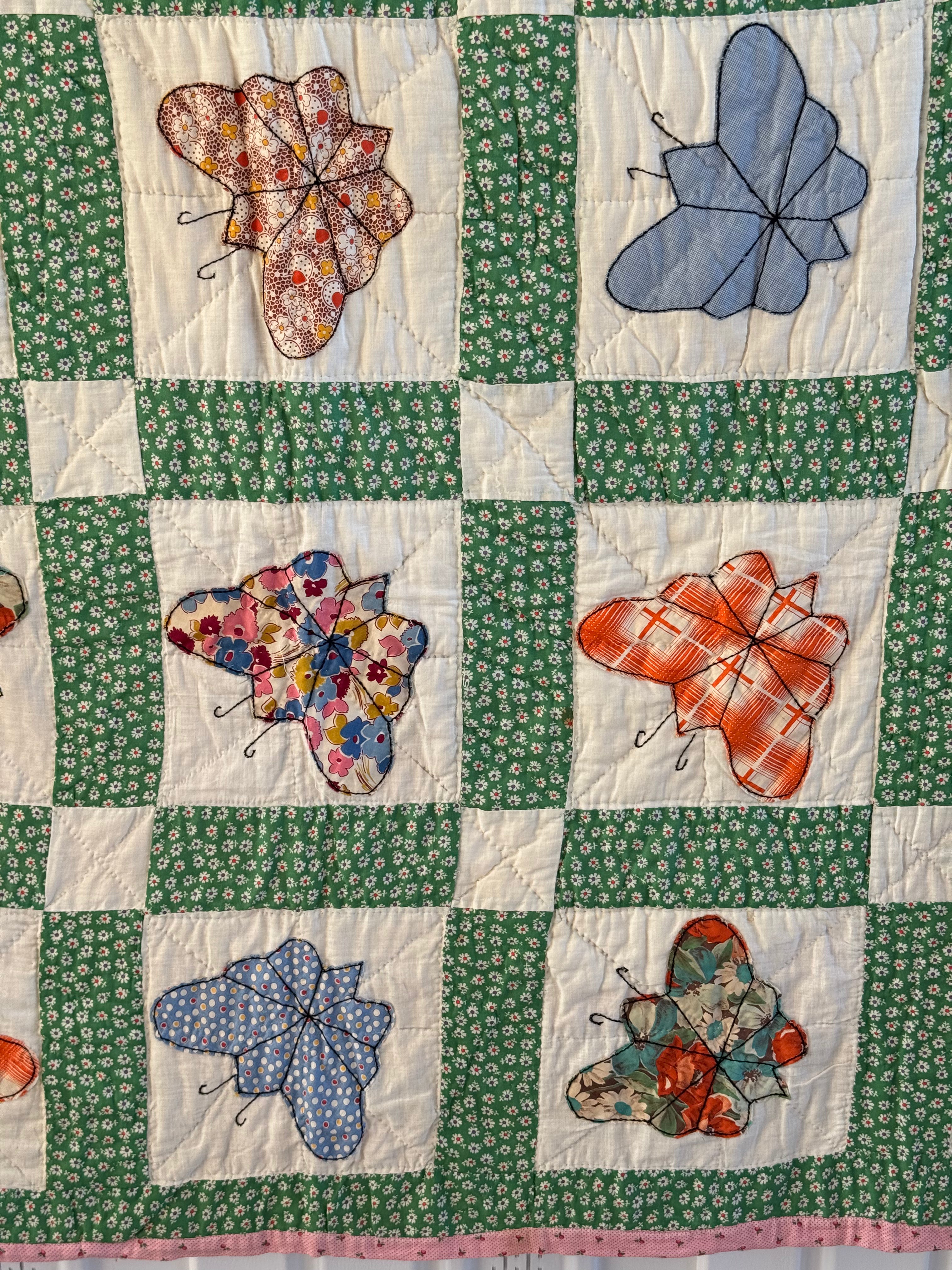 The Butterfly Kaleidoscope Quilt **SOLD**