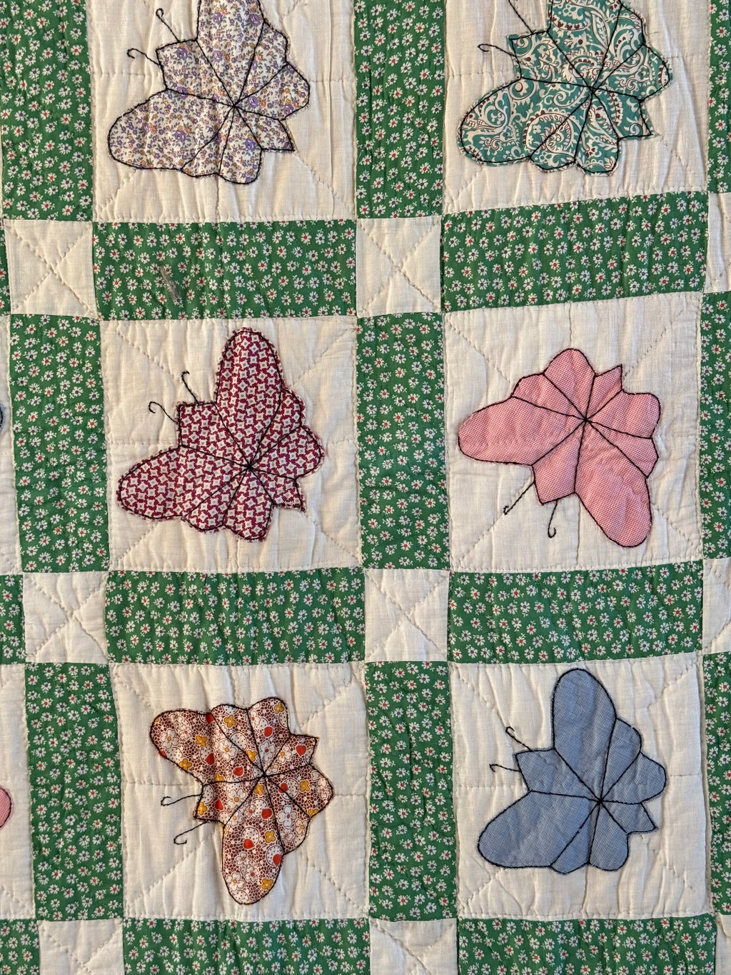 The Butterfly Kaleidoscope Quilt **SOLD**