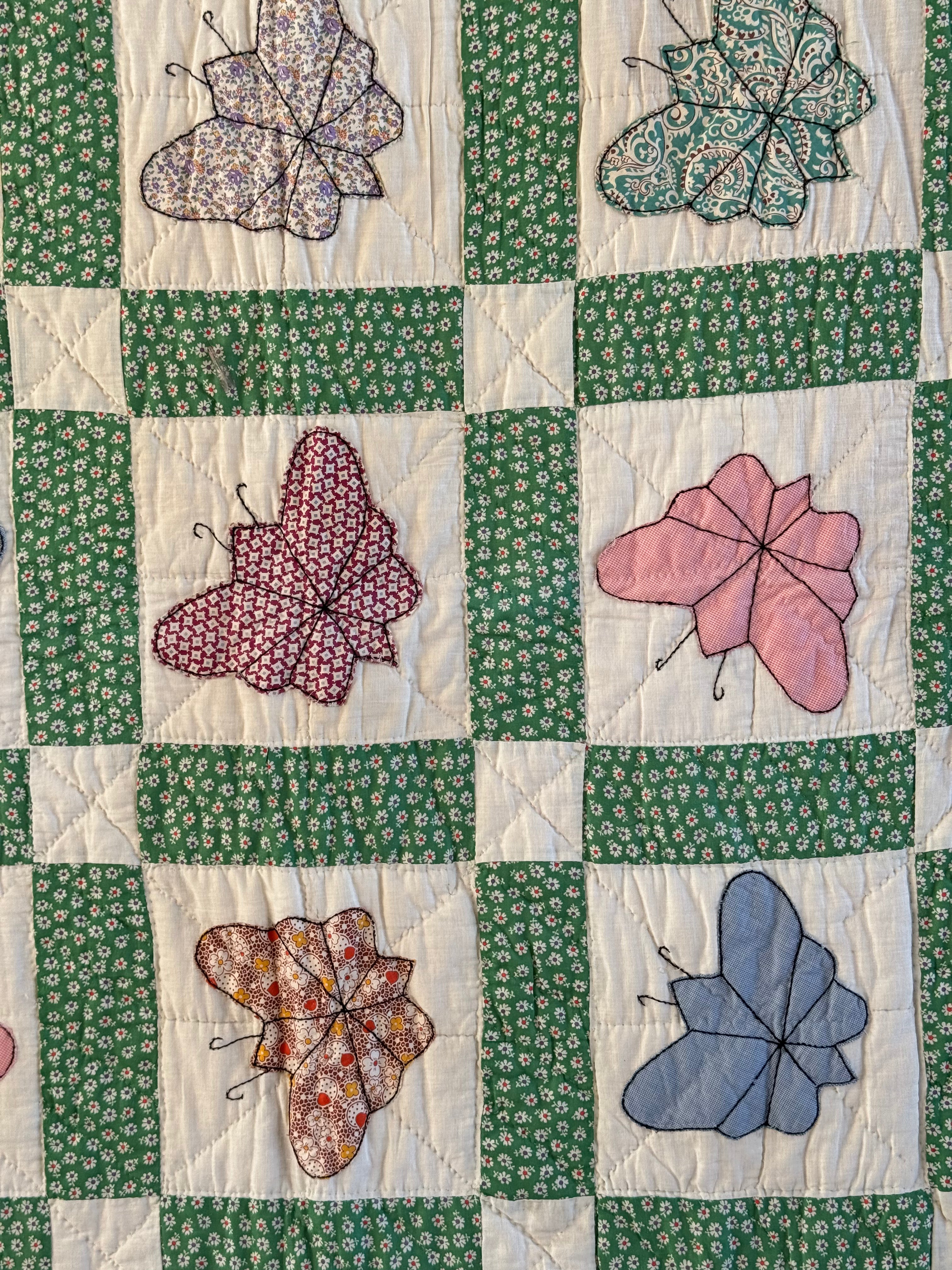 The Butterfly Kaleidoscope Quilt **SOLD**