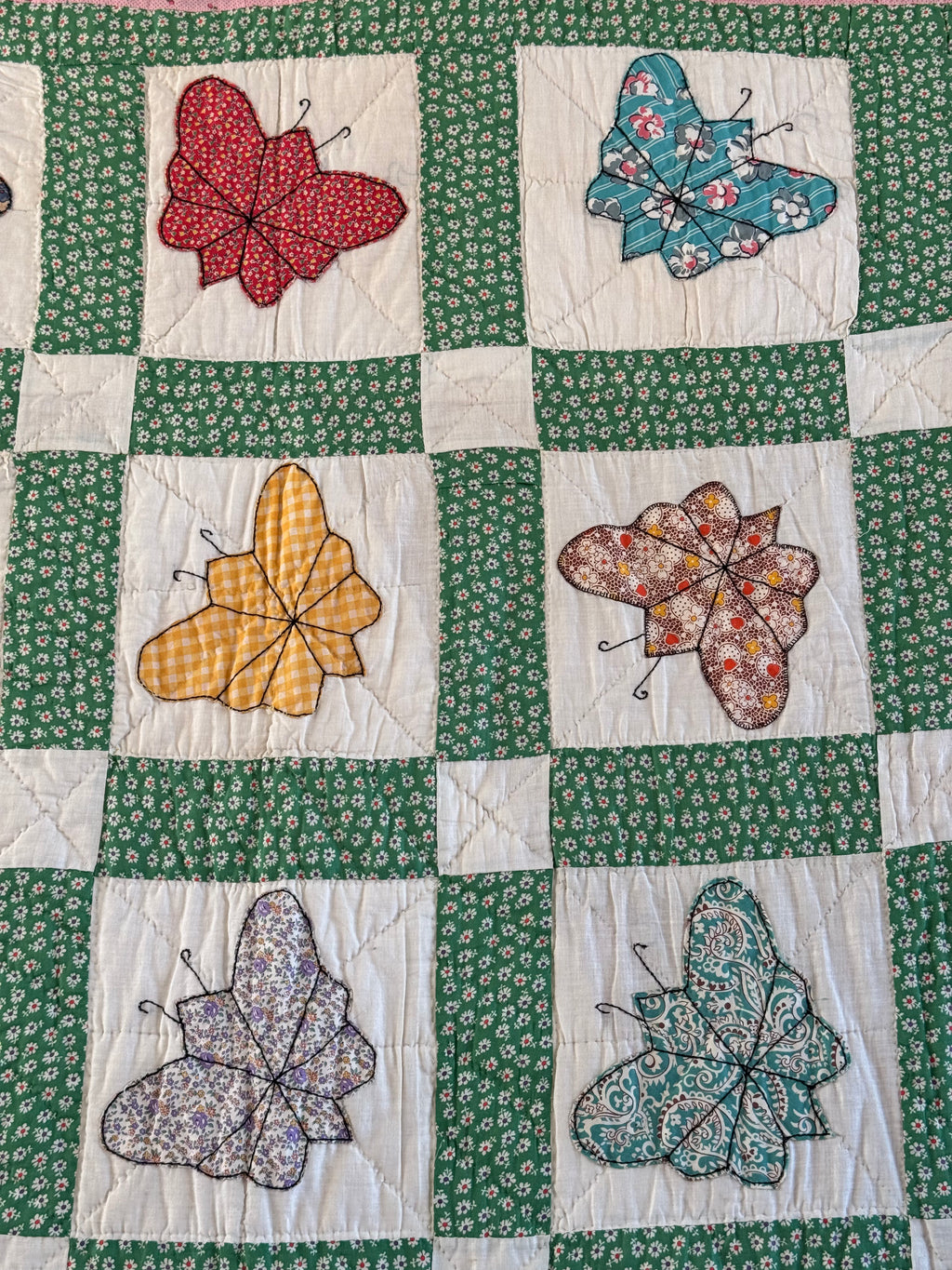 The Butterfly Kaleidoscope Quilt **SOLD**