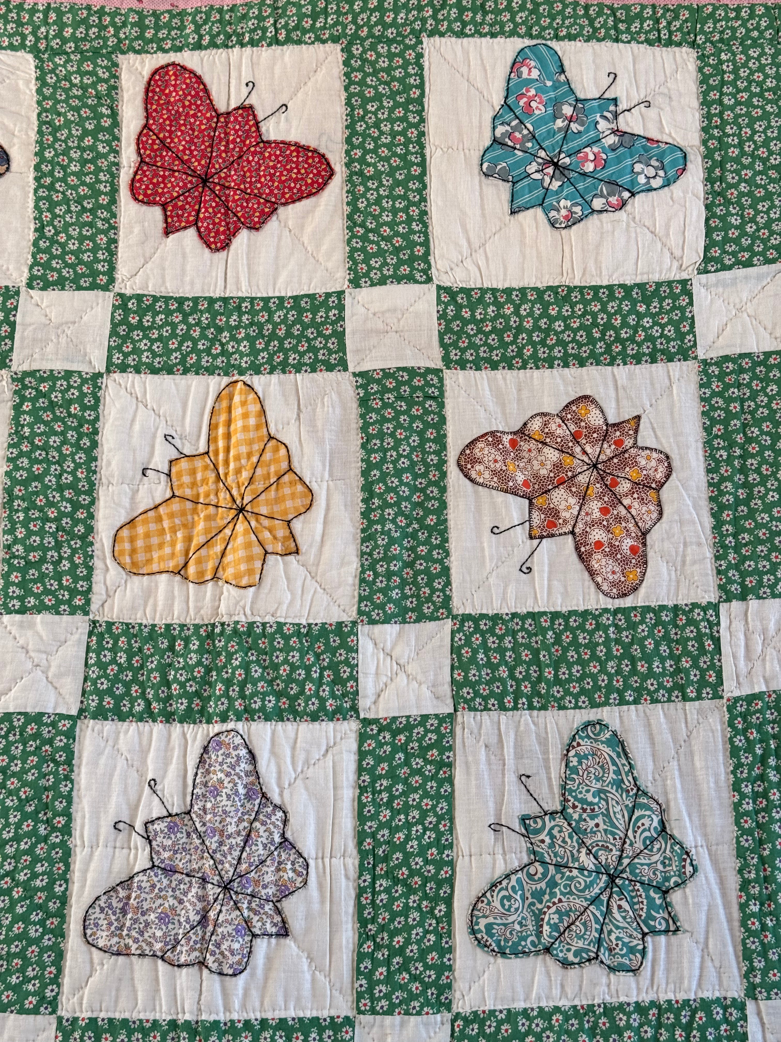 The Butterfly Kaleidoscope Quilt **SOLD**