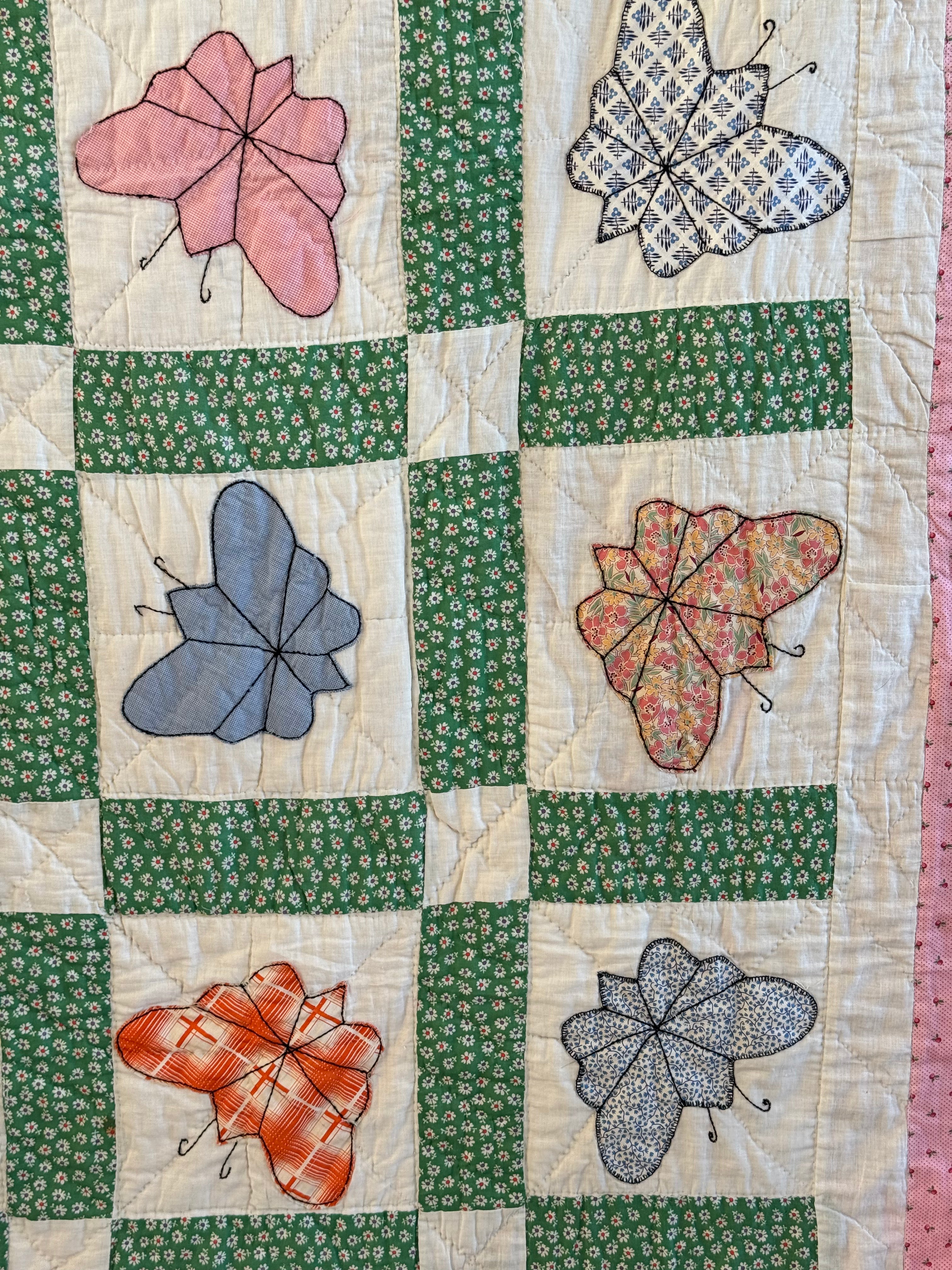 The Butterfly Kaleidoscope Quilt **SOLD**