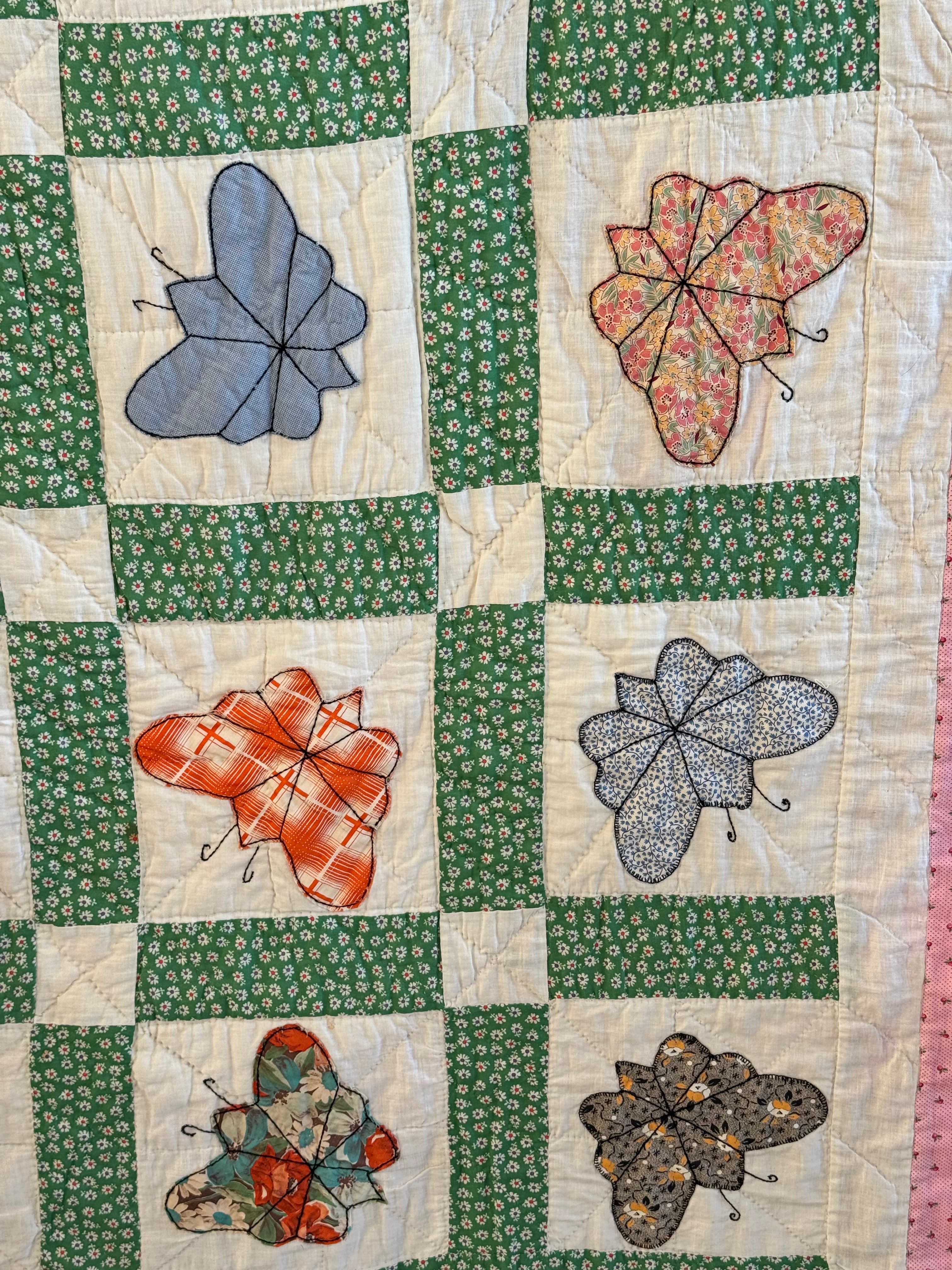 The Butterfly Kaleidoscope Quilt **SOLD**