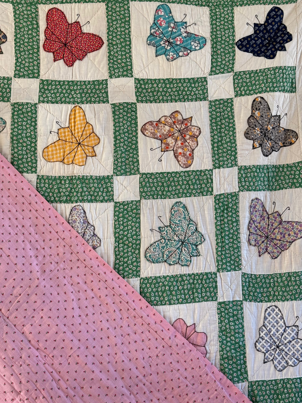 The Butterfly Kaleidoscope Quilt **SOLD**