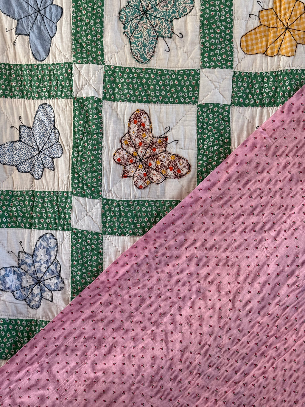 The Butterfly Kaleidoscope Quilt **SOLD**