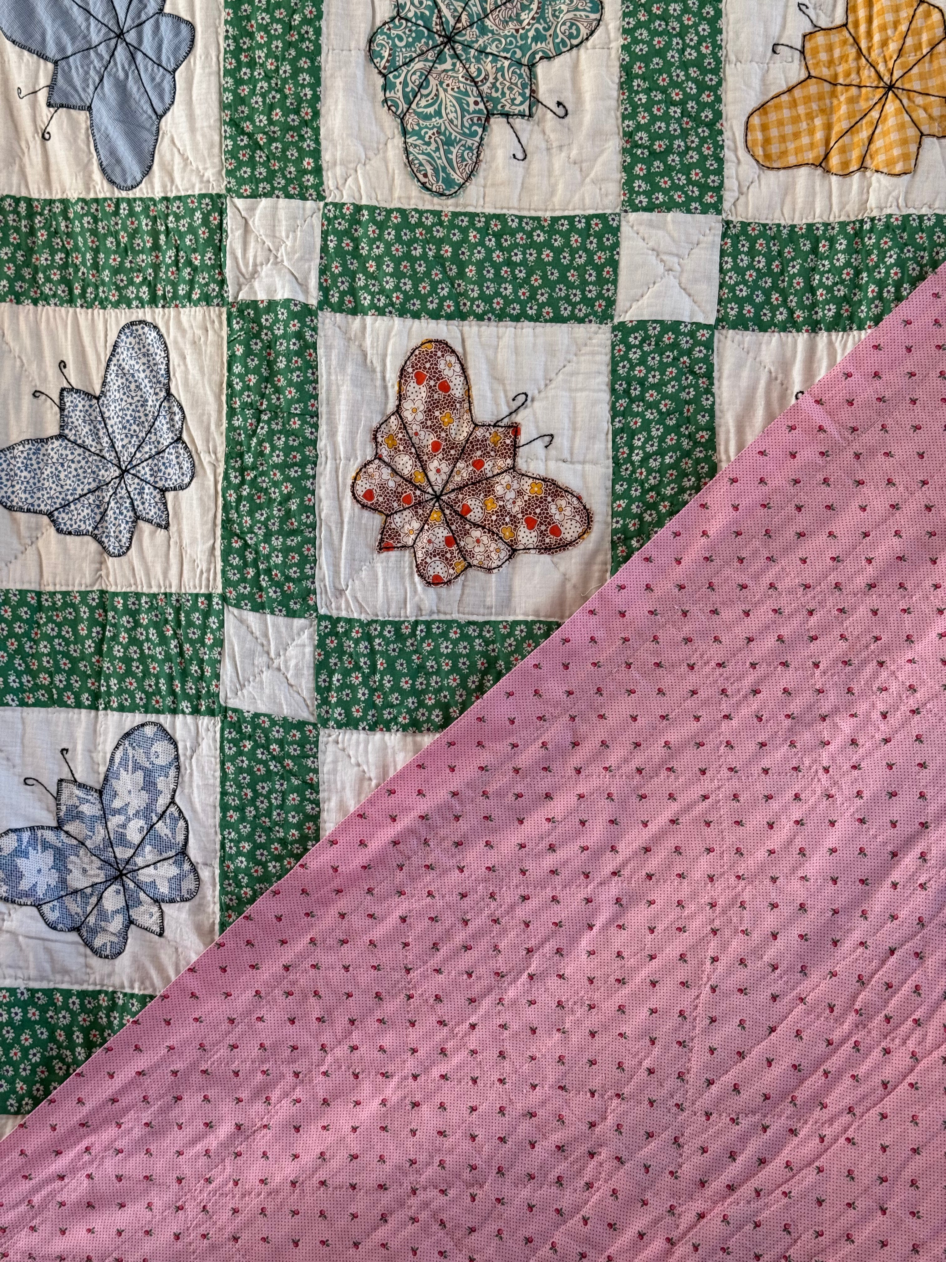 The Butterfly Kaleidoscope Quilt **SOLD**