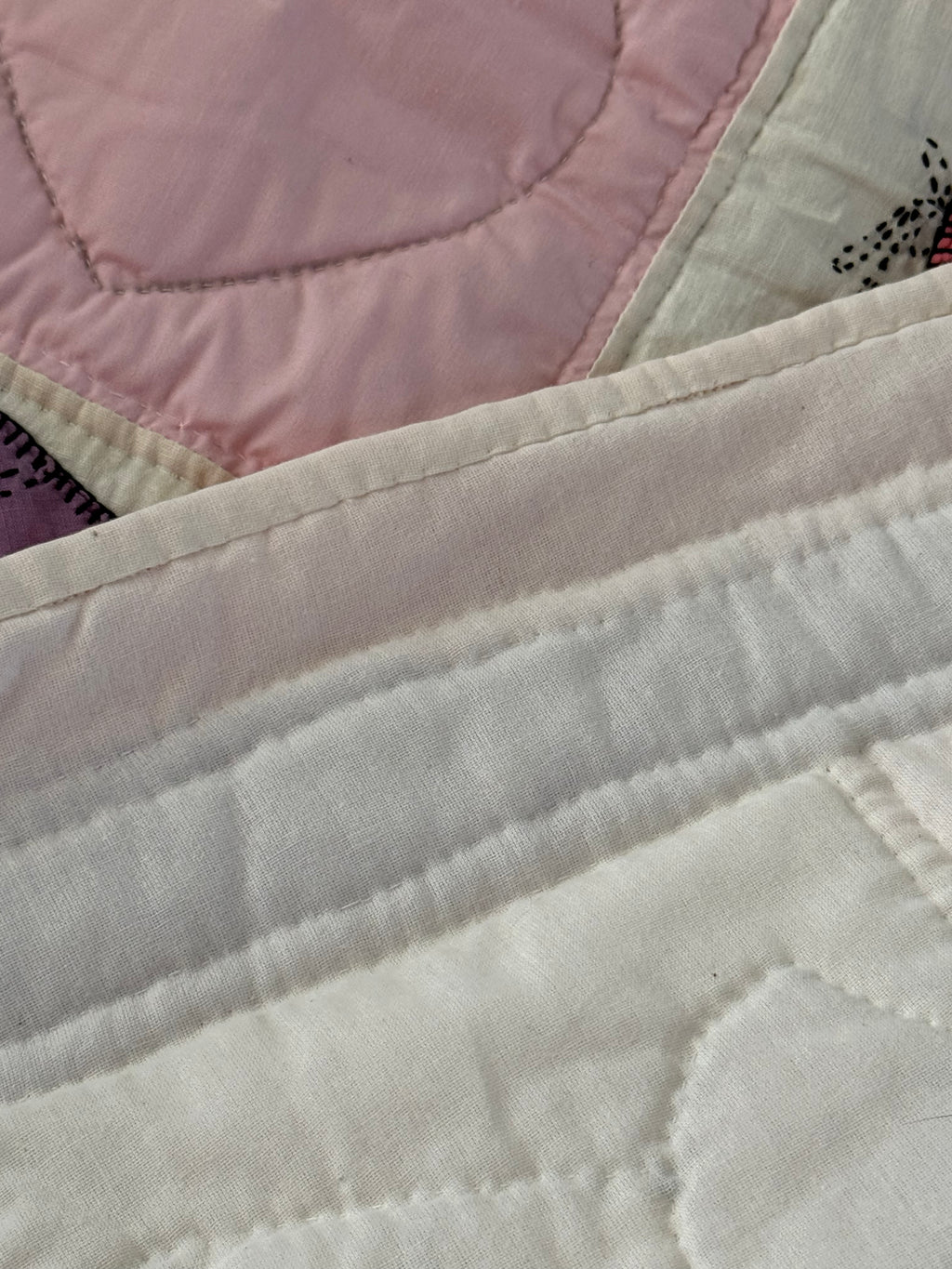 Pink Sunbonnet Sue Baby Quilt **SOLD**
