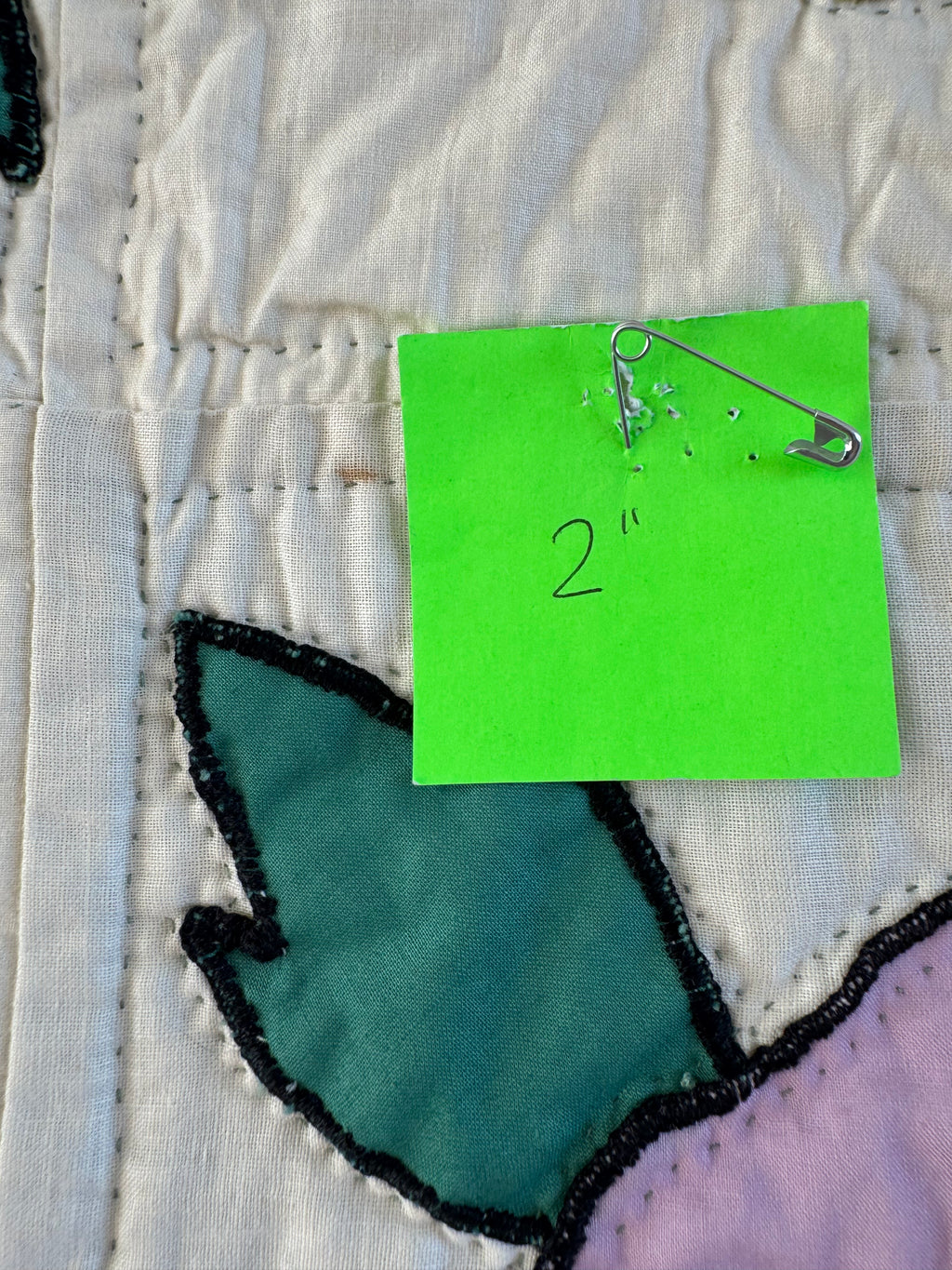 Vintage Pansy Bouquet Quilt