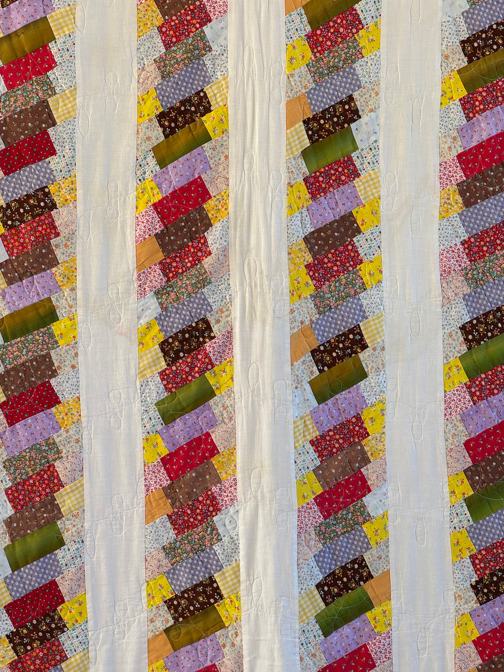 Vintage Chinese Coin Quilt