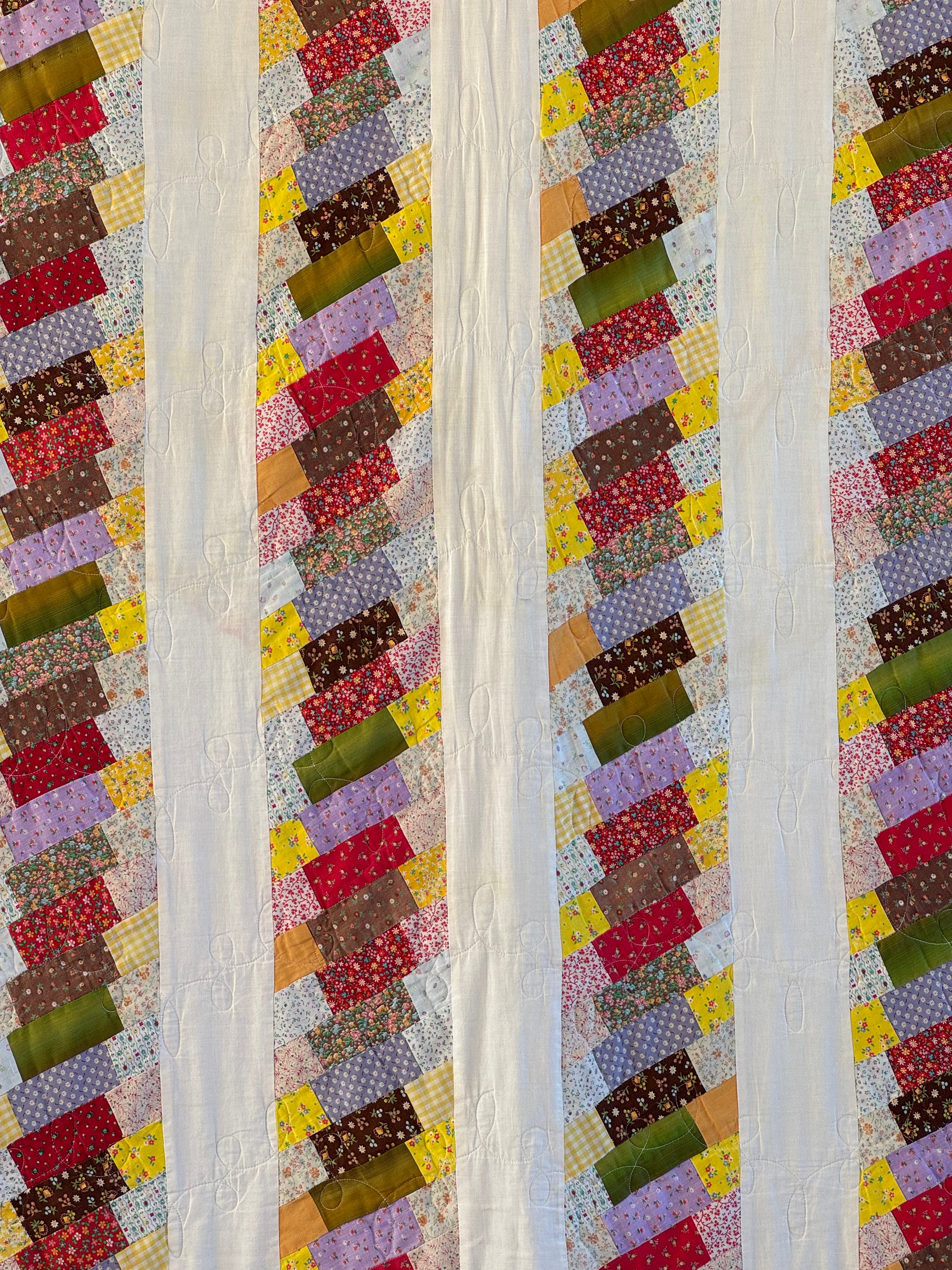 Vintage Chinese Coin Quilt