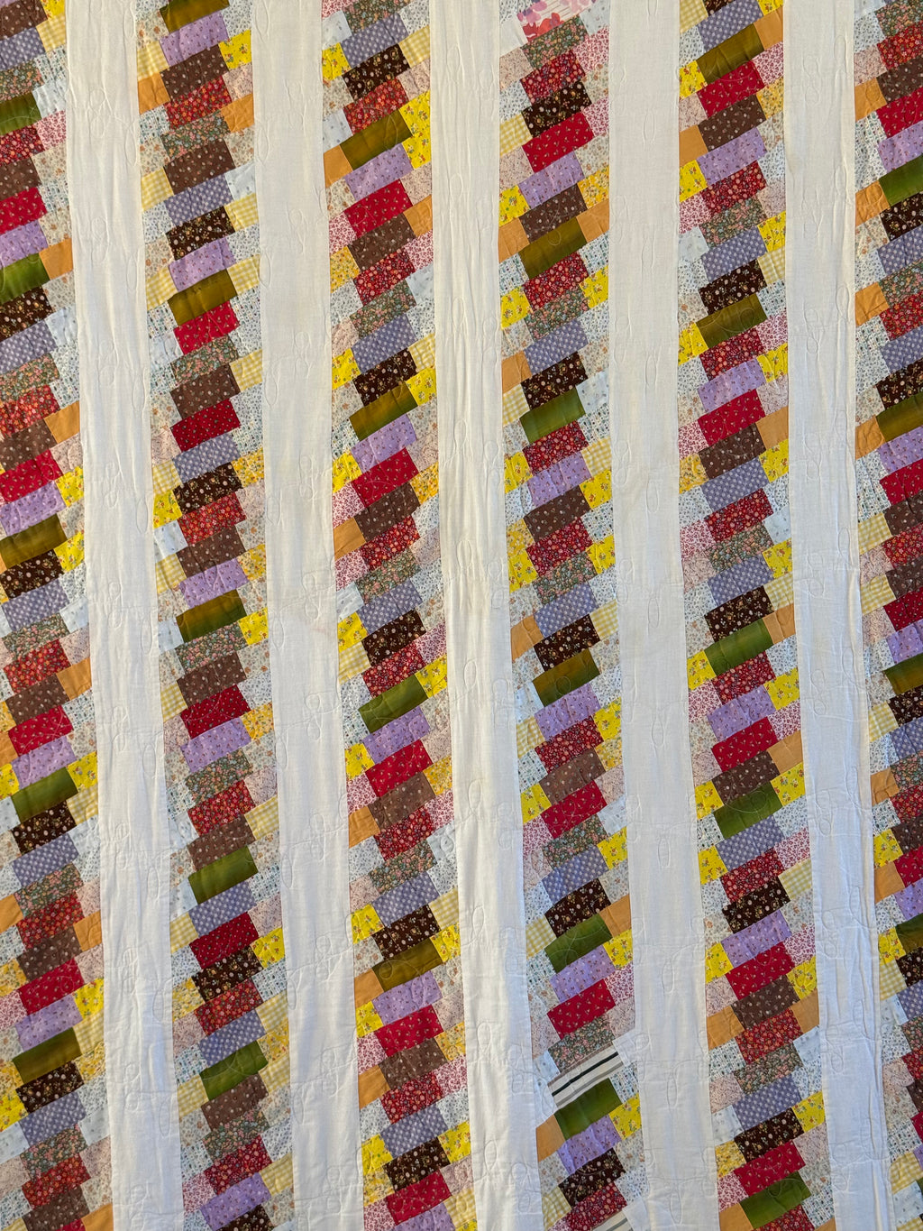Vintage Chinese Coin Quilt