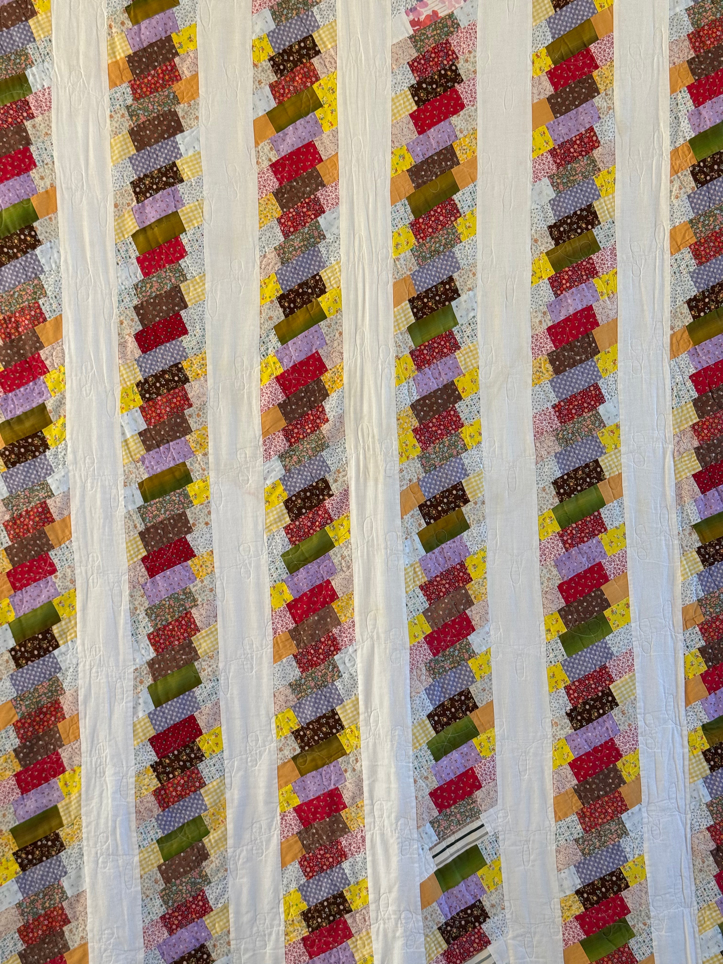 Vintage Chinese Coin Quilt