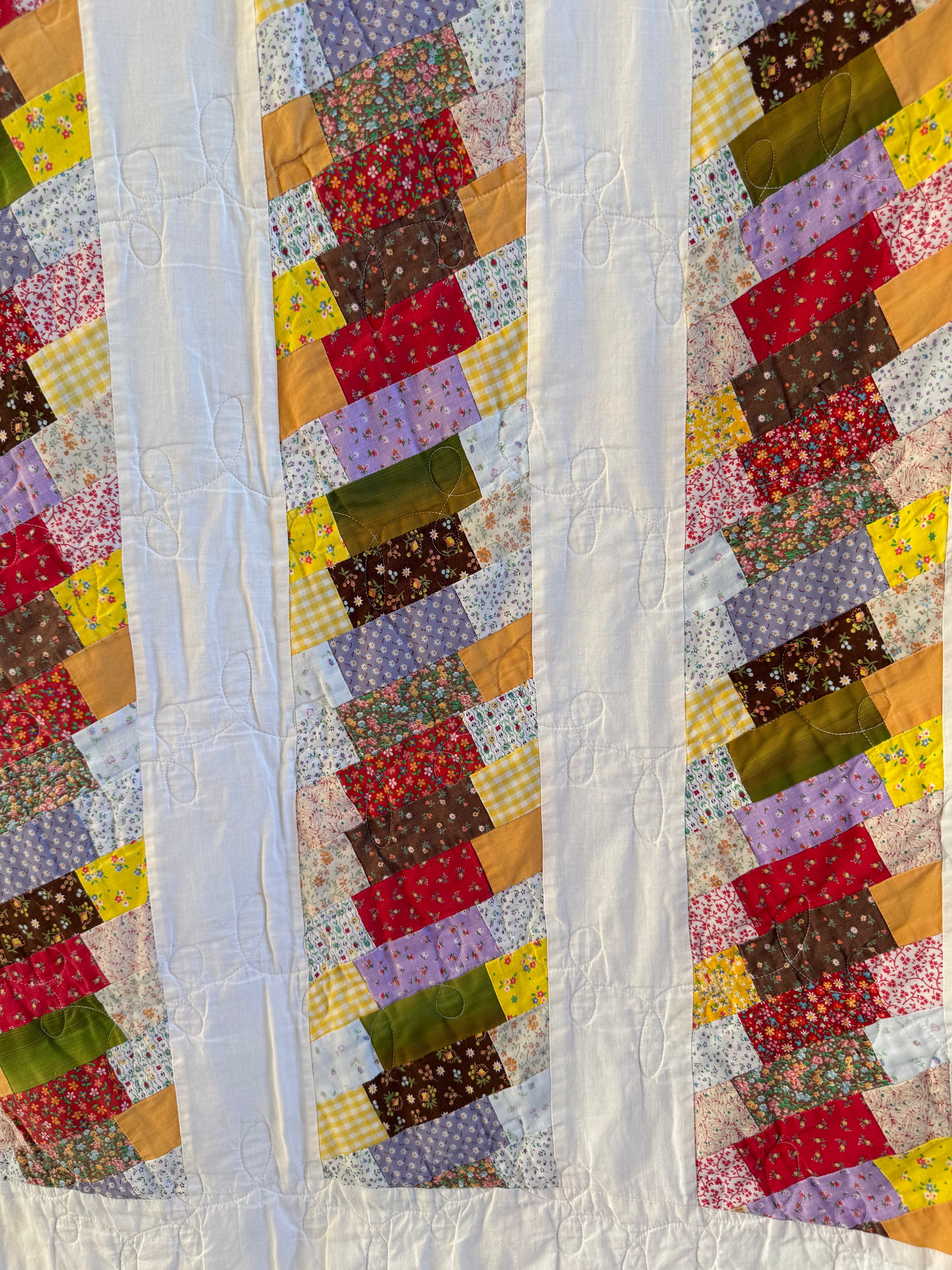 Vintage Chinese Coin Quilt