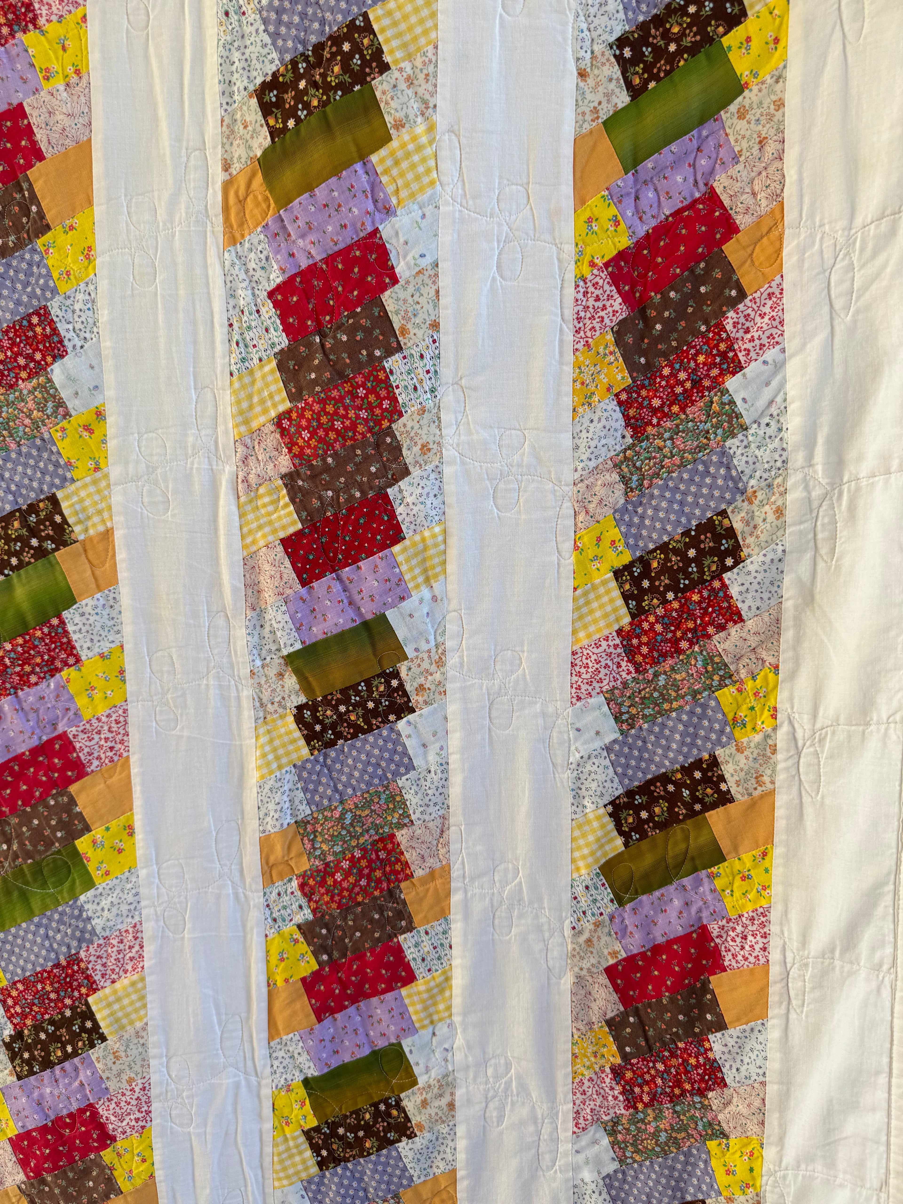 Vintage Chinese Coin Quilt