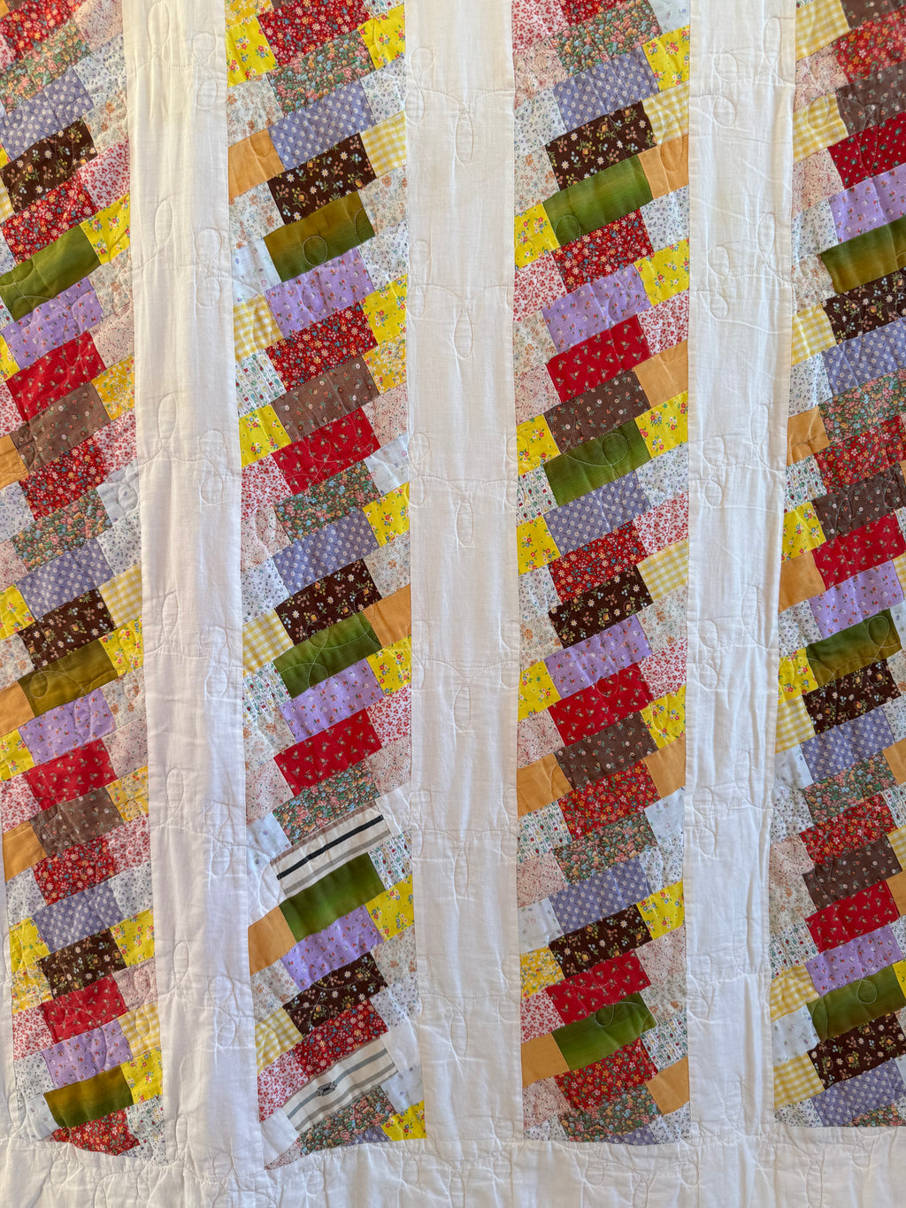 Vintage Chinese Coin Quilt