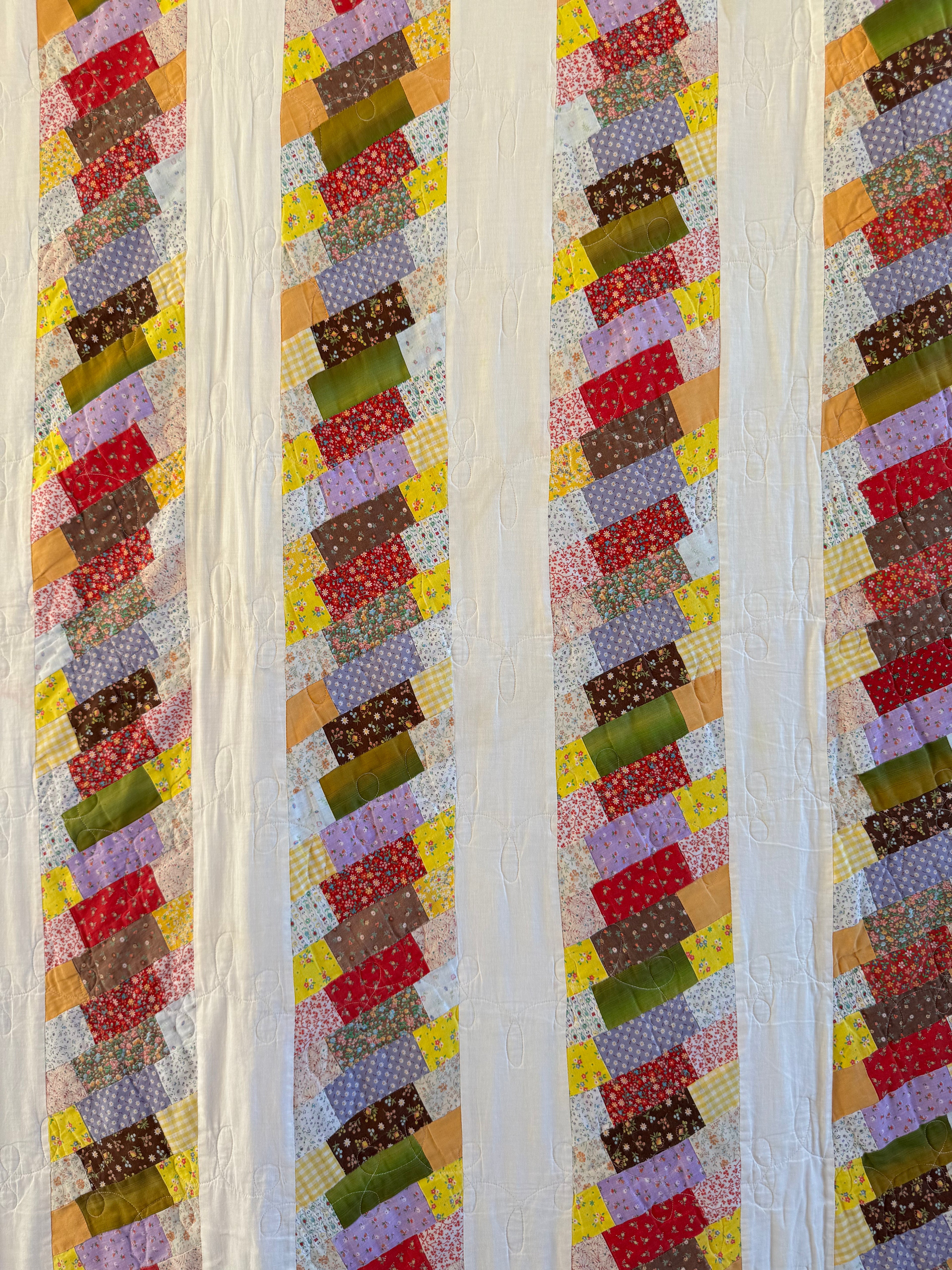 Vintage Chinese Coin Quilt
