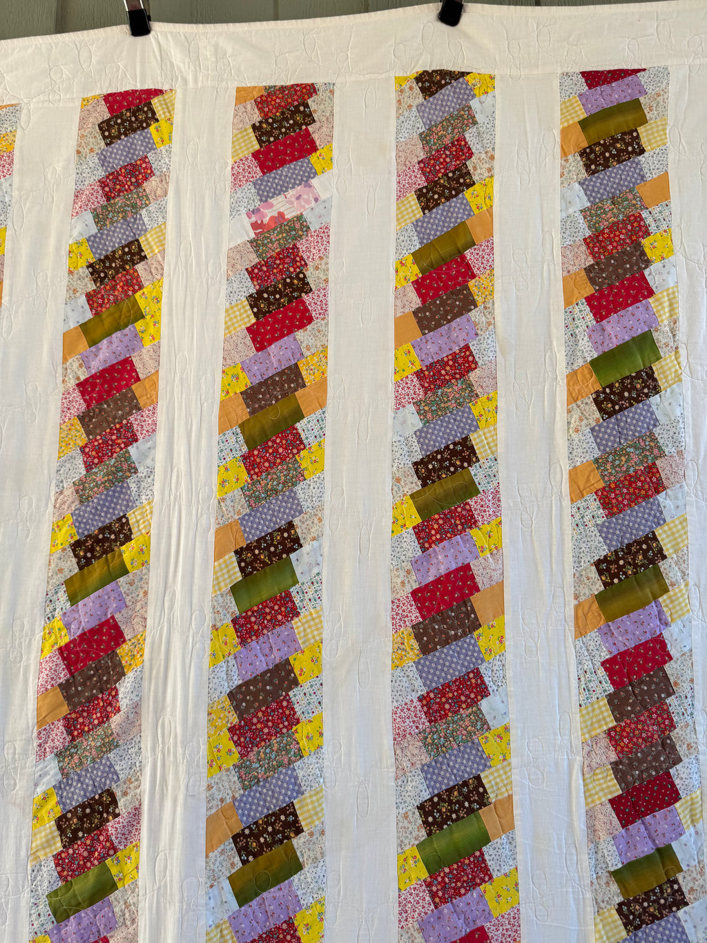Vintage Chinese Coin Quilt