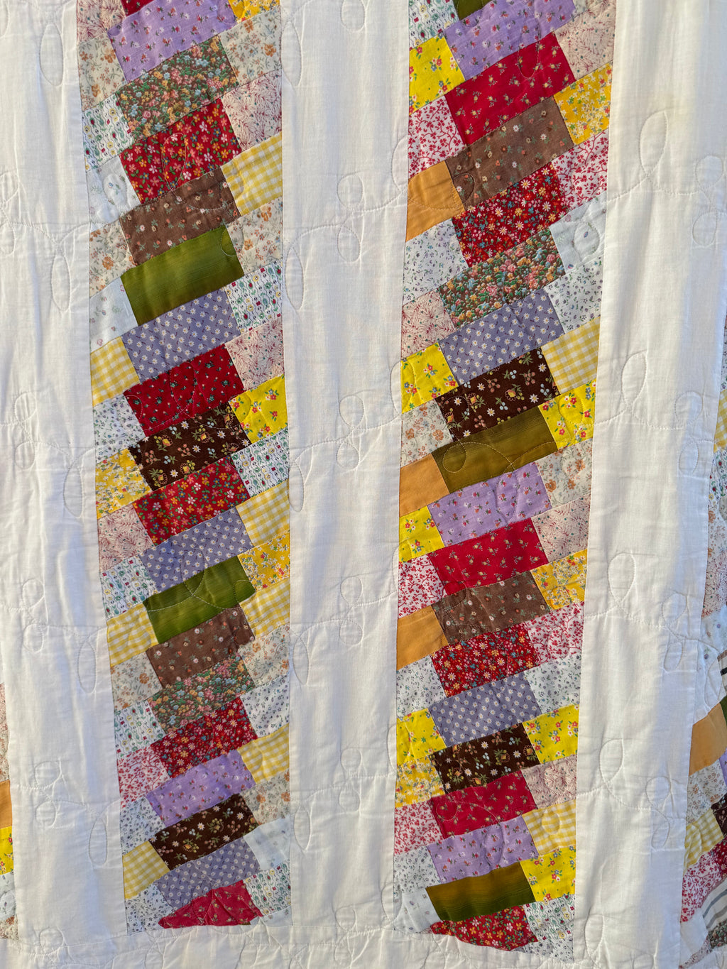 Vintage Chinese Coin Quilt