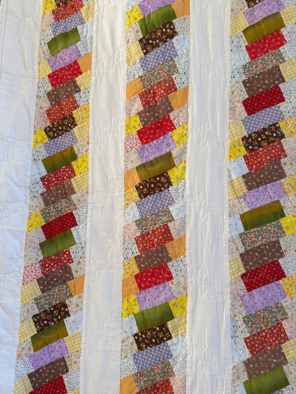 Vintage Chinese Coin Quilt