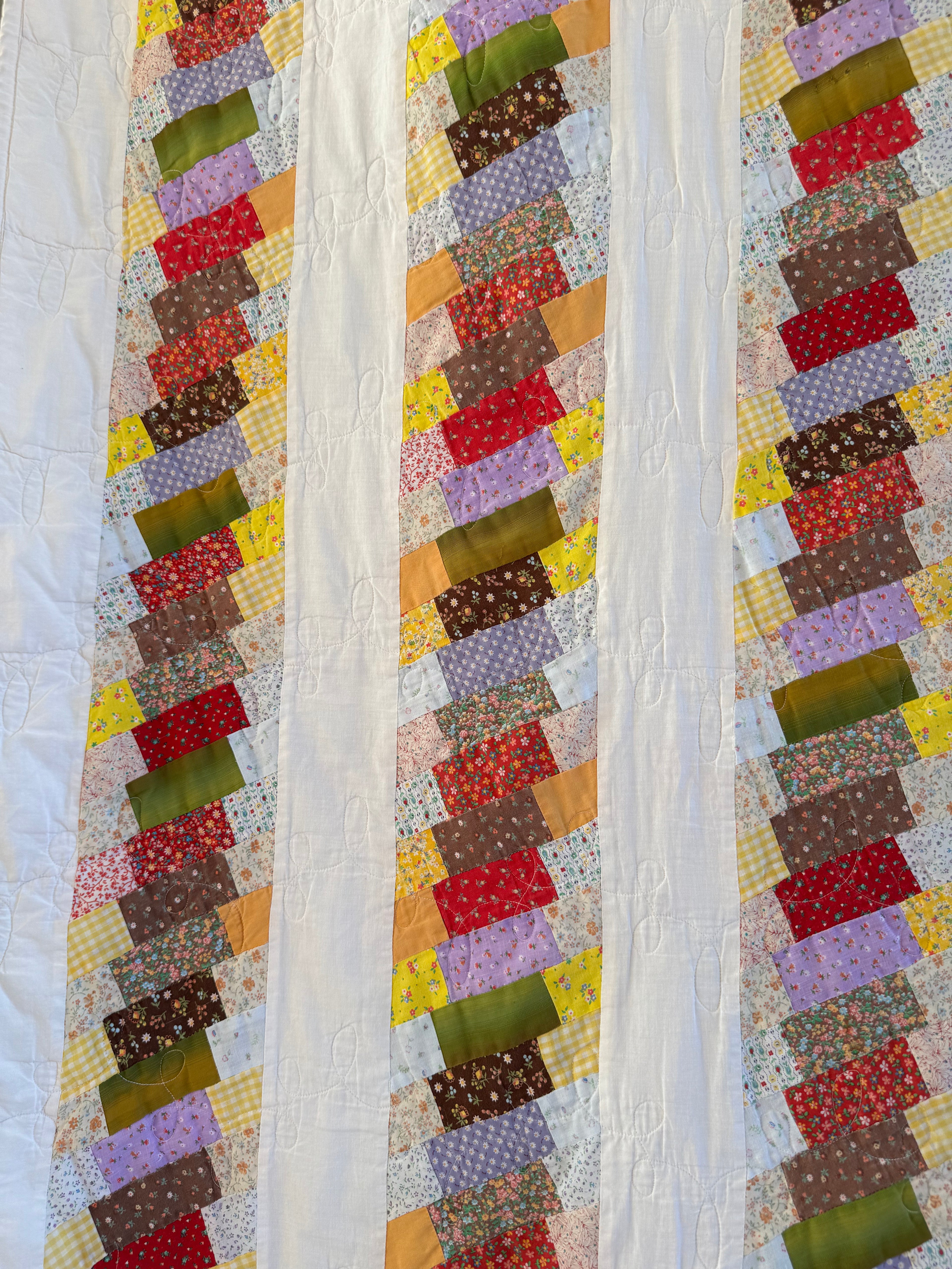 Vintage Chinese Coin Quilt