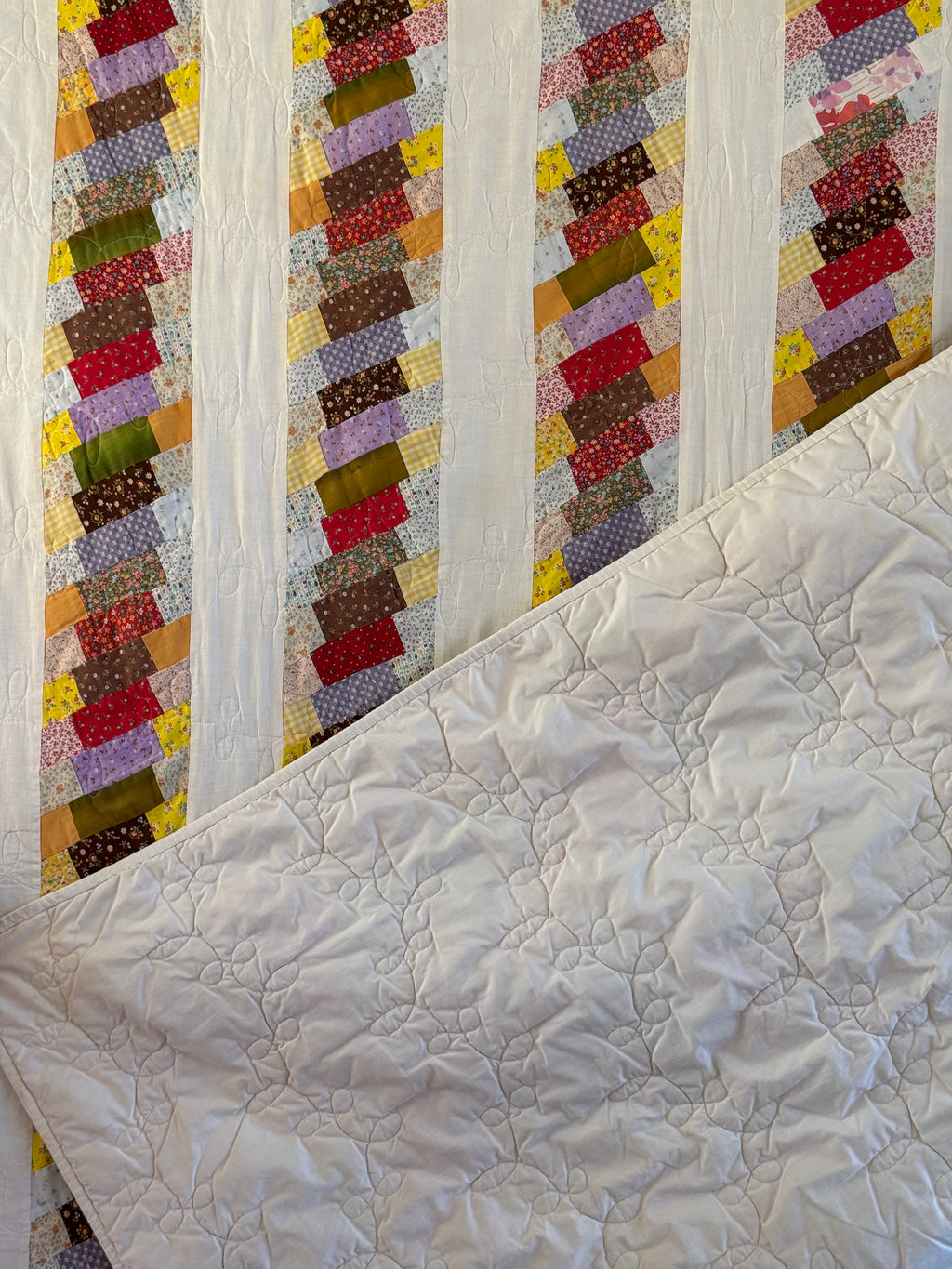 Vintage Chinese Coin Quilt