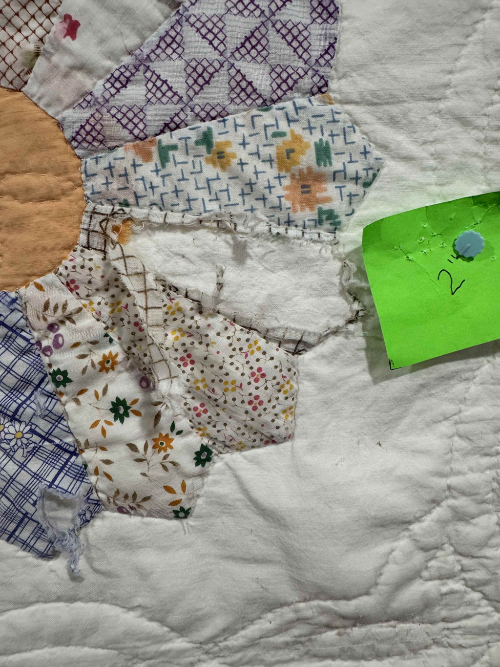 **SOLD Vintage Quilt Dresden Plate SOLD**