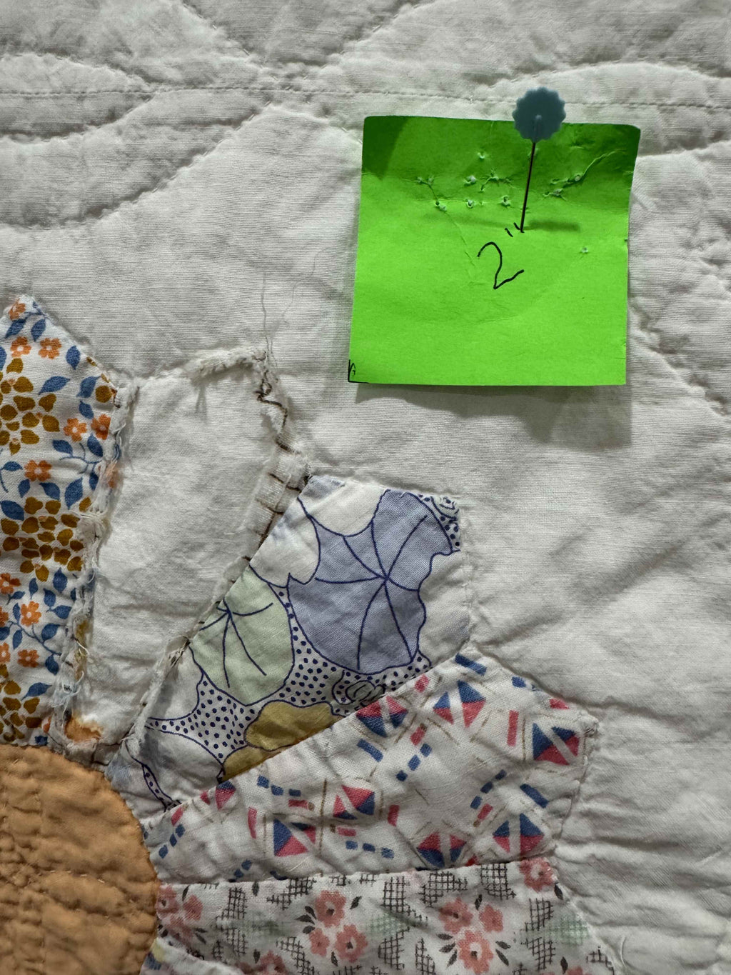 **SOLD Vintage Quilt Dresden Plate SOLD**