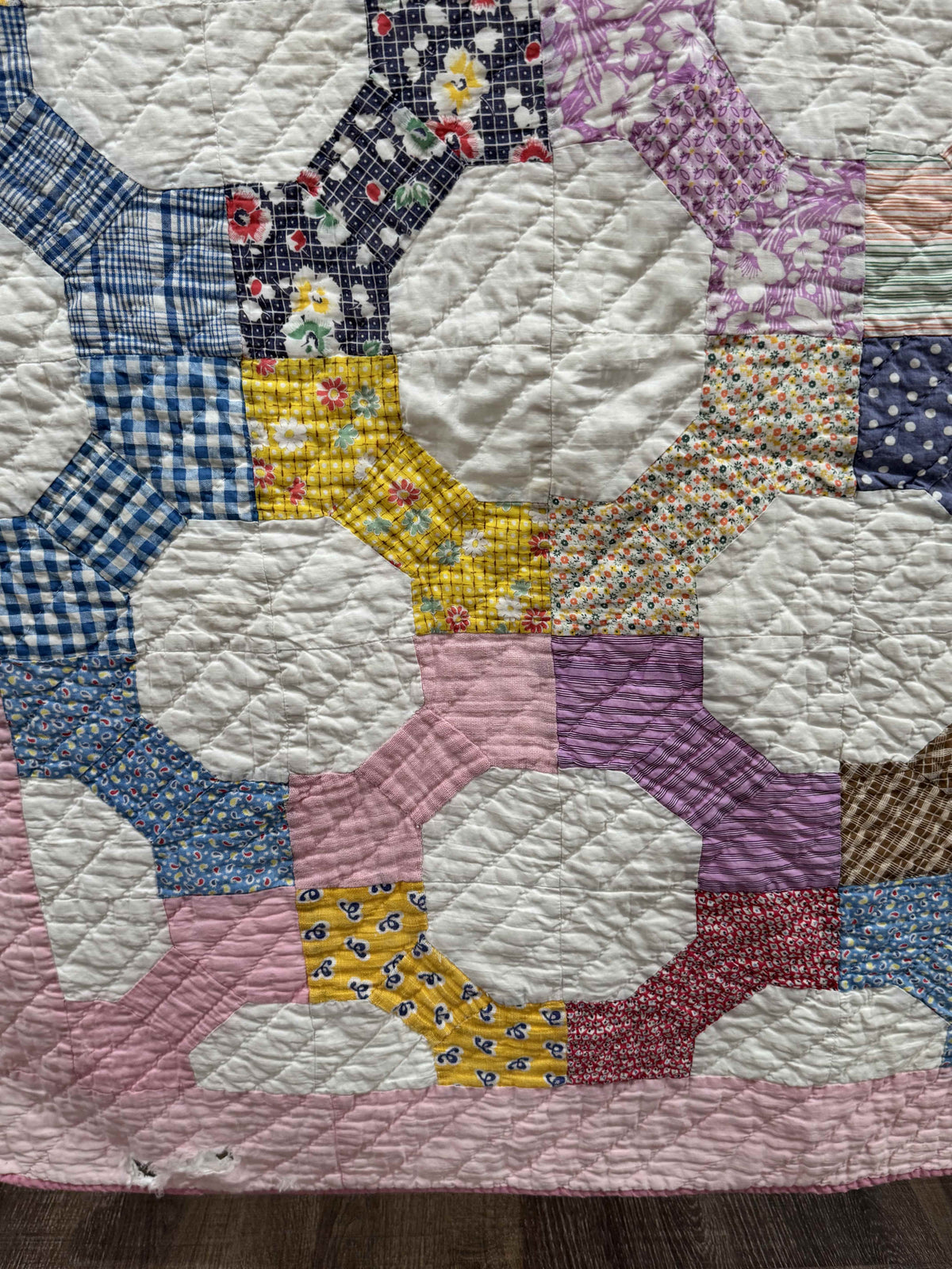 Vintage Quilt Bow Tie