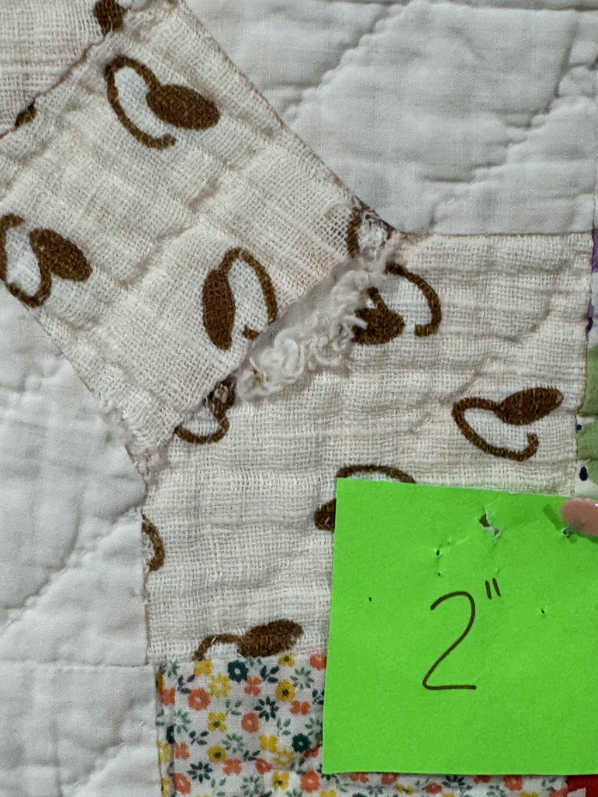 Vintage Quilt Bow Tie