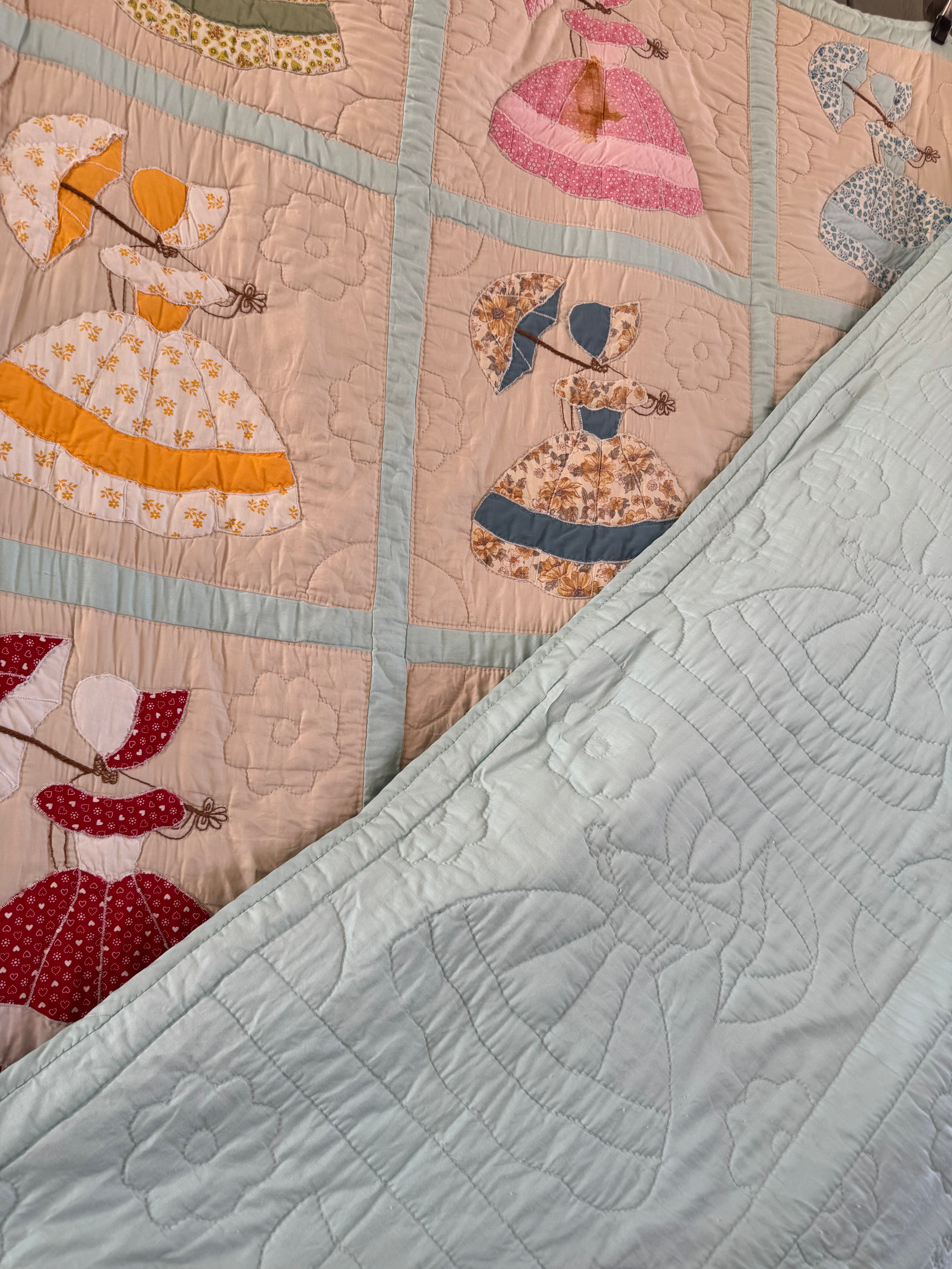 Sea Water Blue Sunbonnet Sue **SOLD**