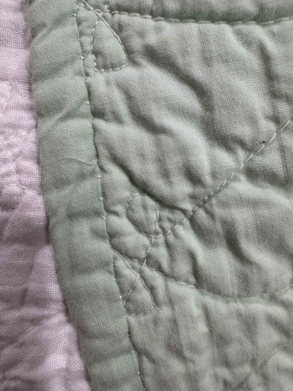**SOLD Vintage Quilt Sunbonnet Sue with Nosegay SOLD**